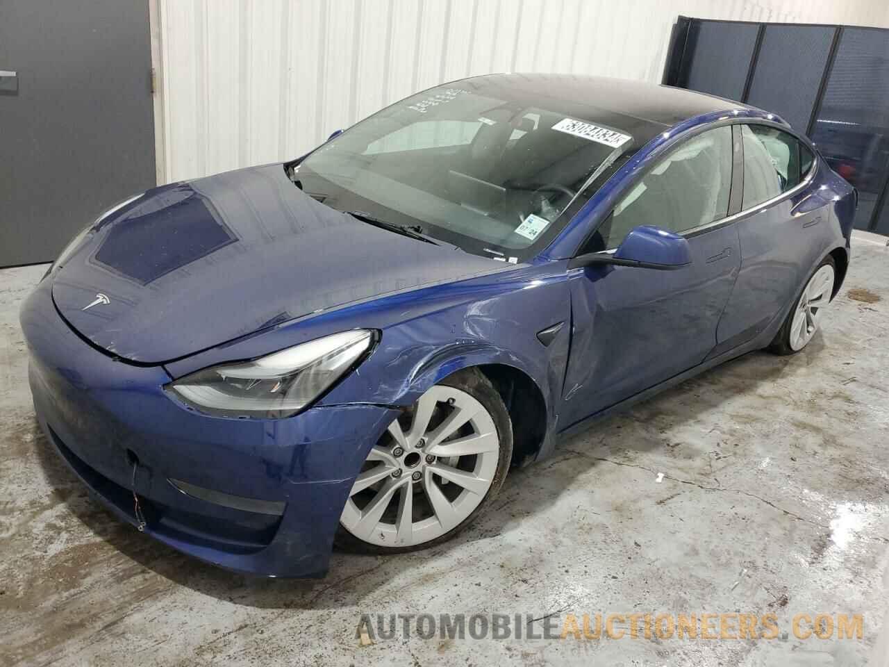 5YJ3E1EA3NF370468 TESLA MODEL 3 2022