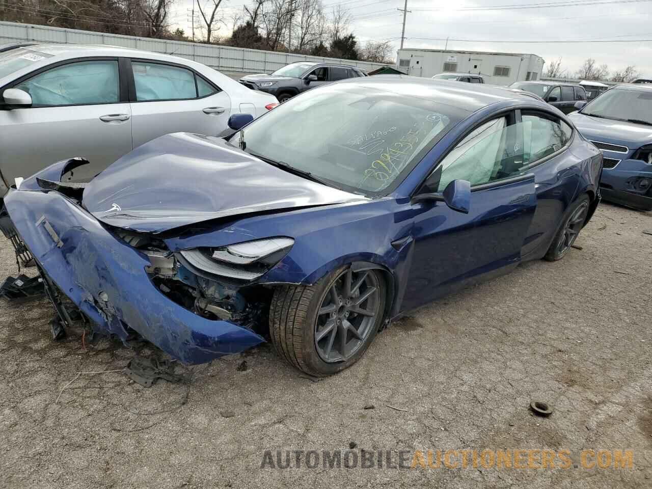 5YJ3E1EA3NF371023 TESLA MODEL 3 2022