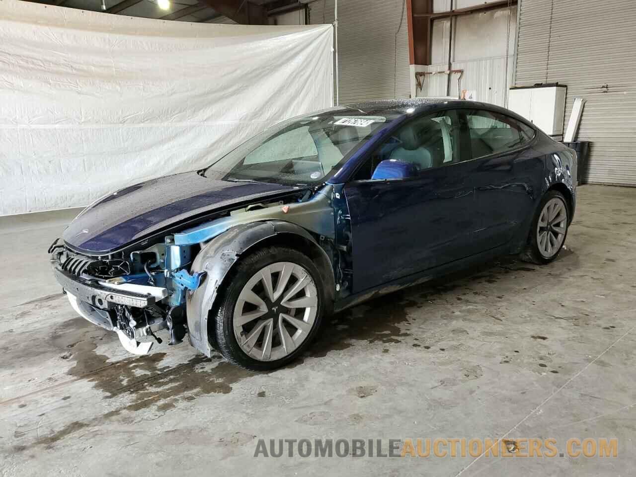 5YJ3E1EA3NF371927 TESLA MODEL 3 2022