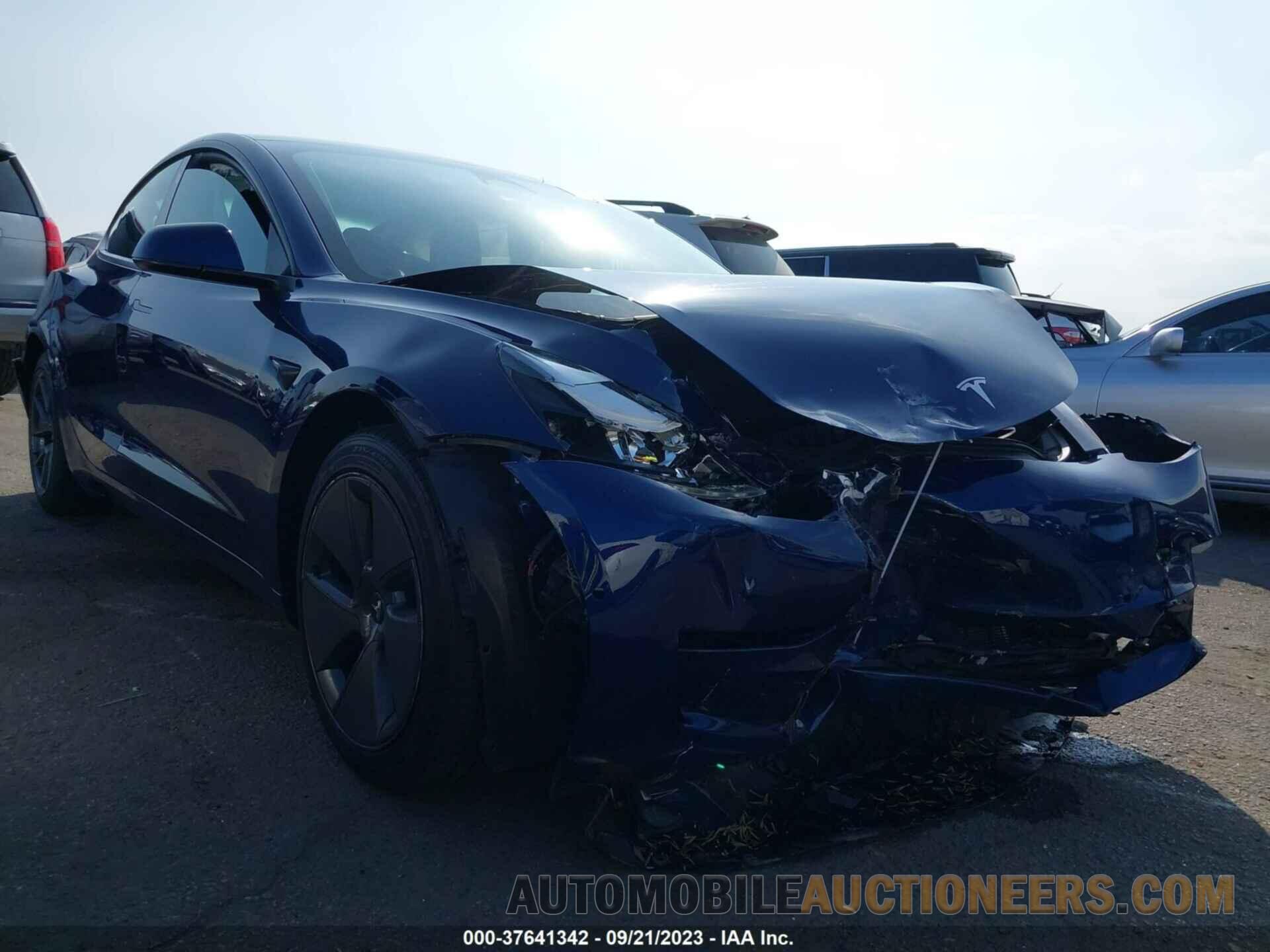 5YJ3E1EA3NF376335 TESLA MODEL 3 2022