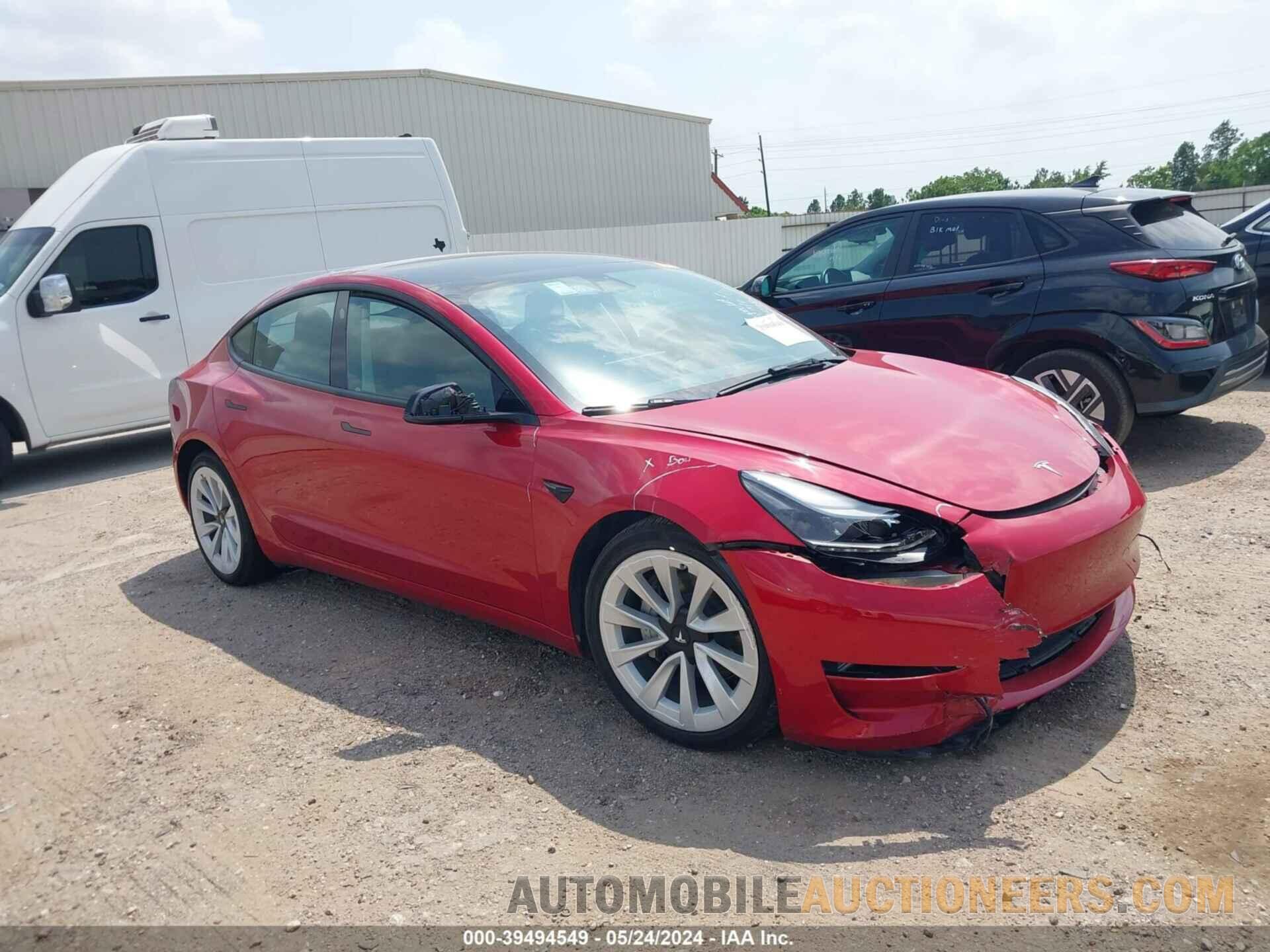 5YJ3E1EA3PF384373 TESLA MODEL 3 2023