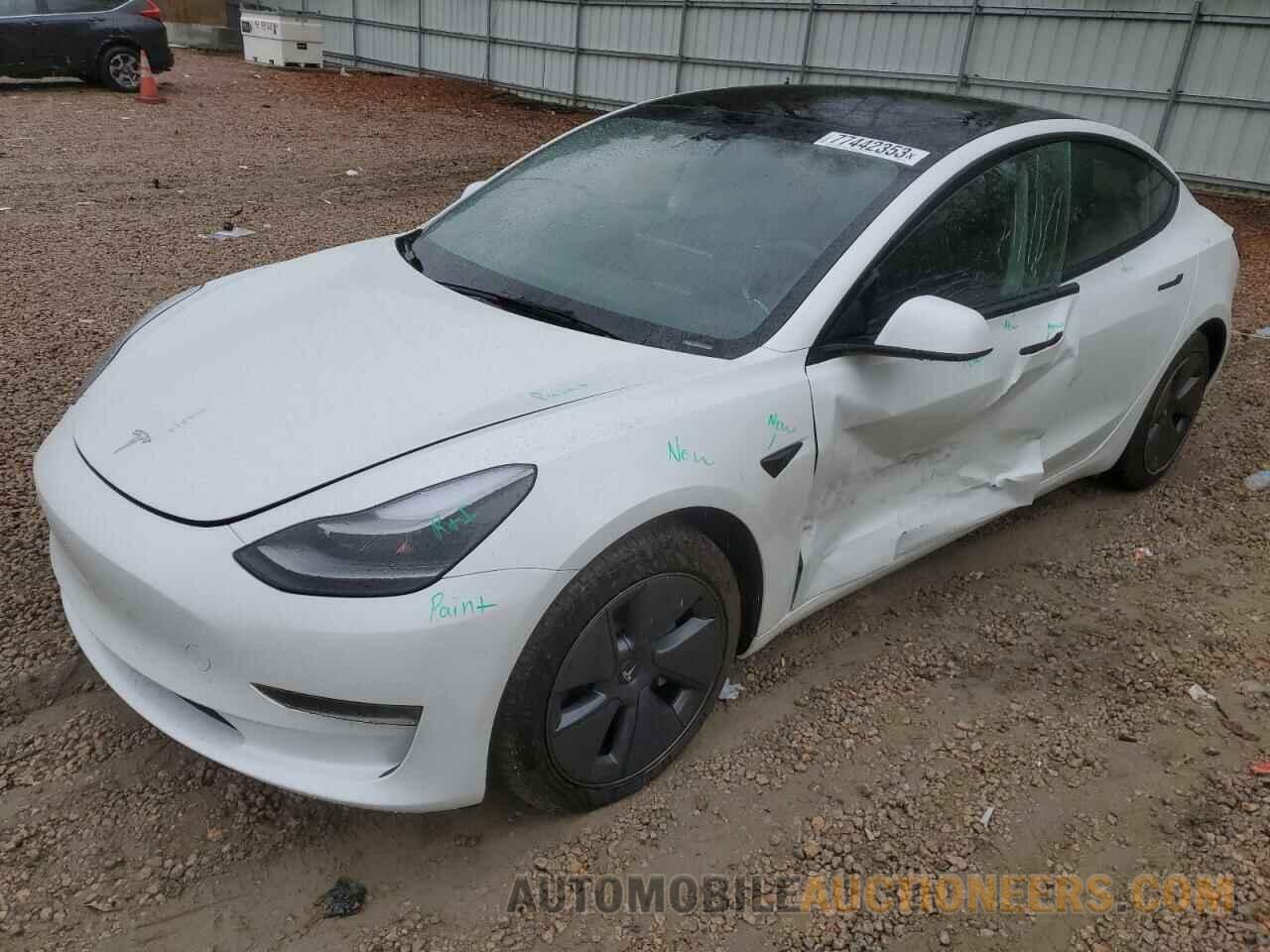 5YJ3E1EA3PF395289 TESLA MODEL 3 2023