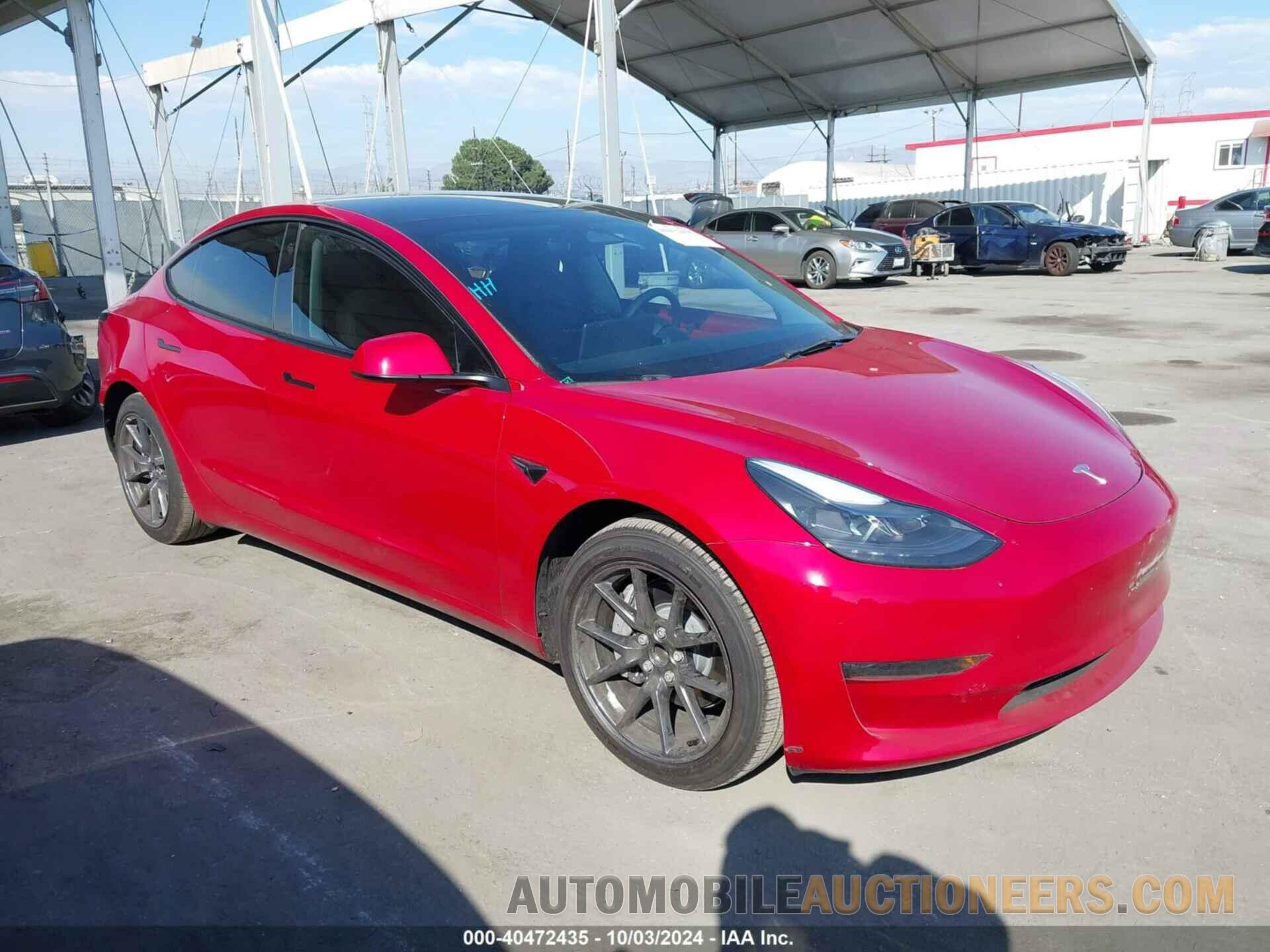 5YJ3E1EA3PF436018 TESLA MODEL 3 2023