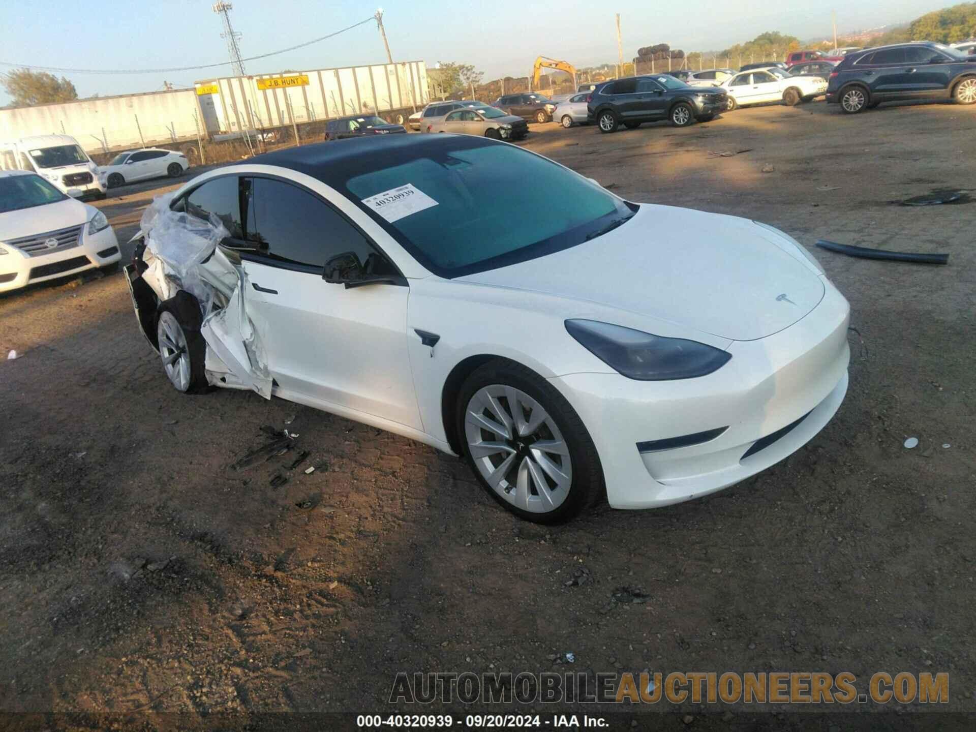 5YJ3E1EA3PF449187 TESLA MODEL 3 2023