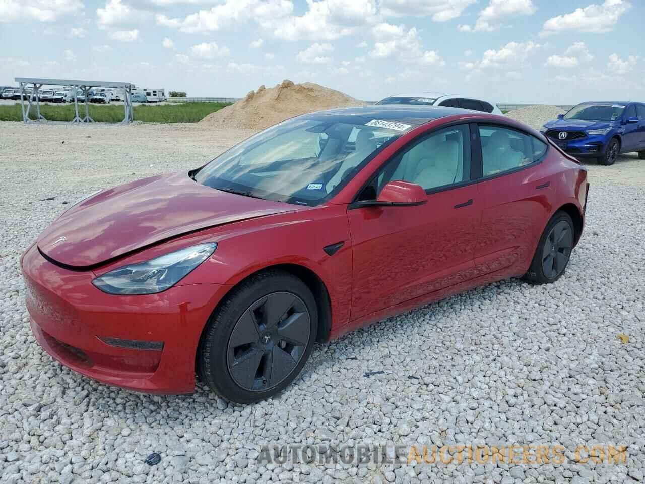 5YJ3E1EA3PF544820 TESLA MODEL 3 2023