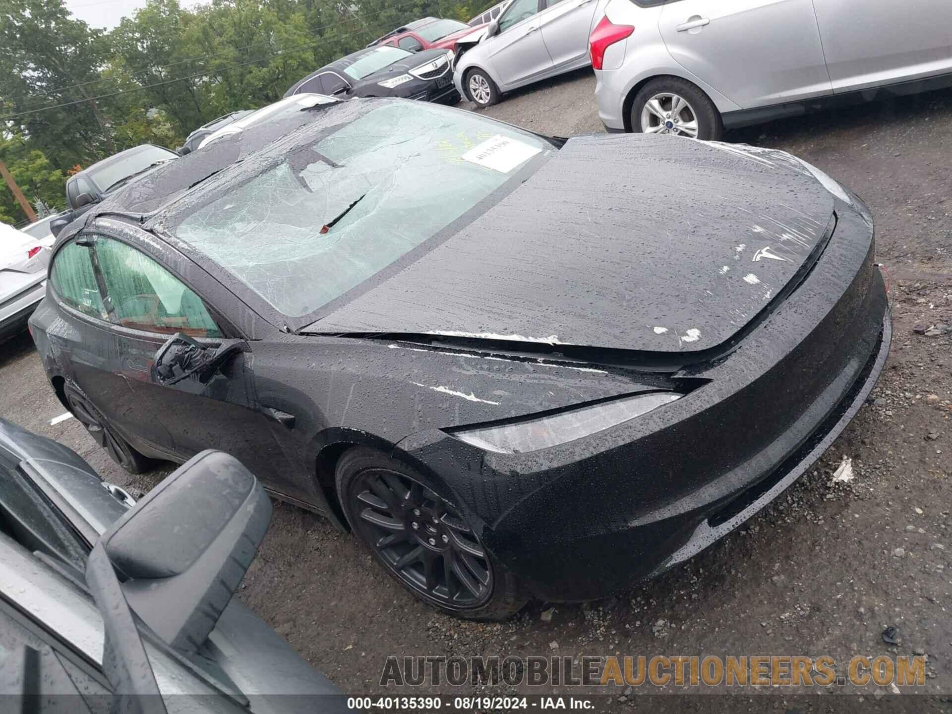 5YJ3E1EA3RF782170 TESLA MODEL 3 2024