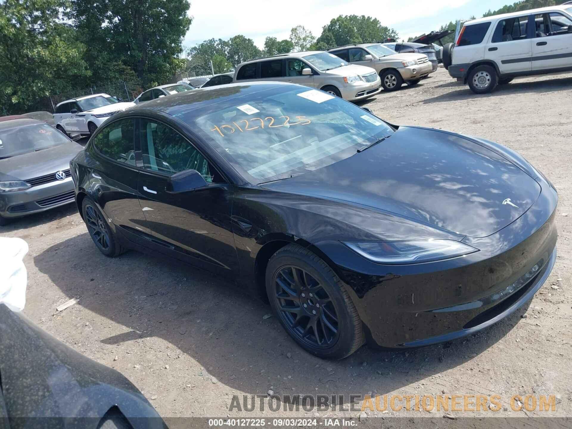 5YJ3E1EA3RF815264 TESLA MODEL 3 2024