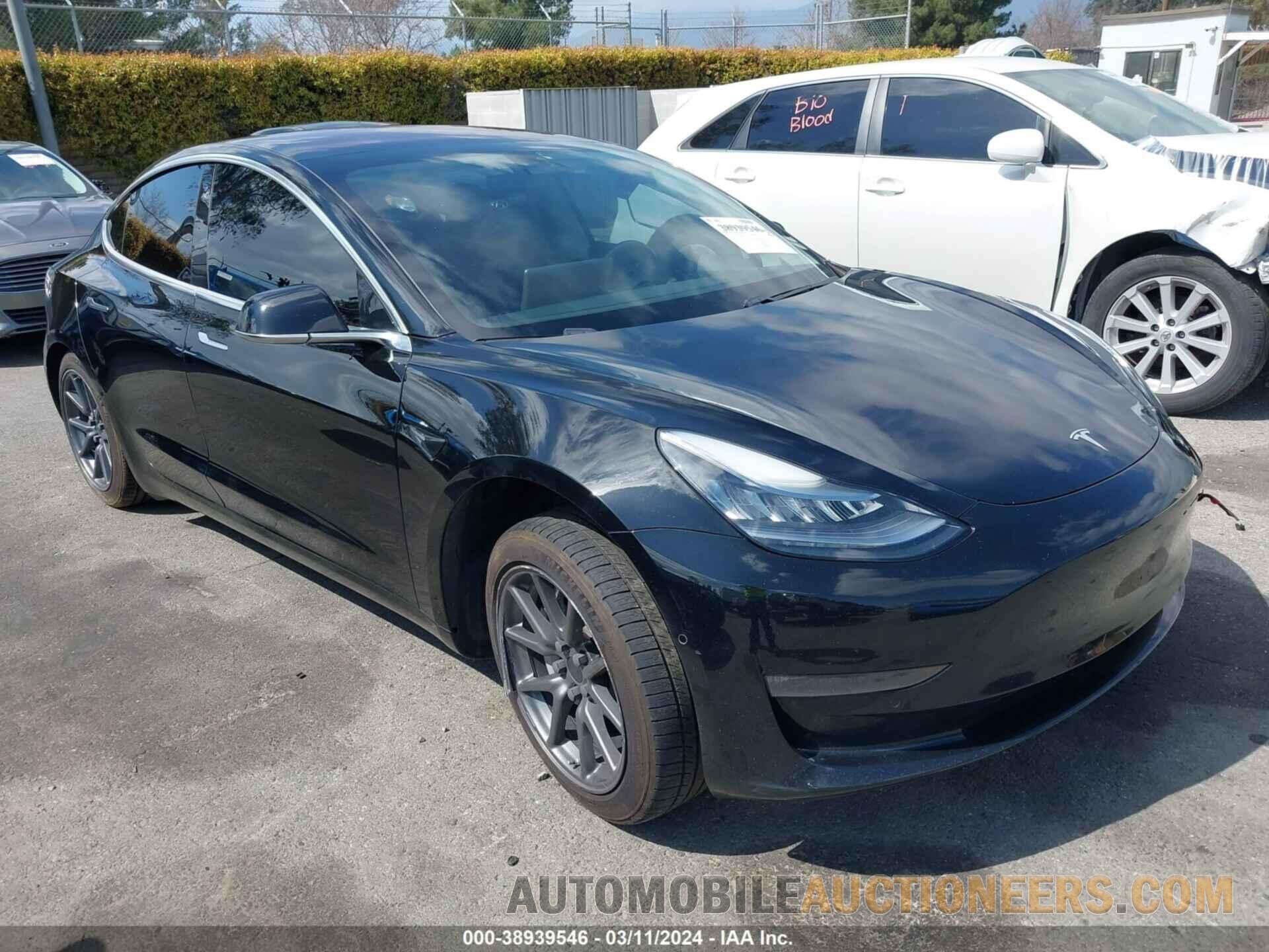 5YJ3E1EA4JF002665 TESLA MODEL 3 2018