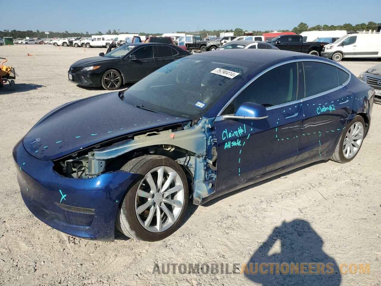 5YJ3E1EA4JF014623 TESLA MODEL 3 2018