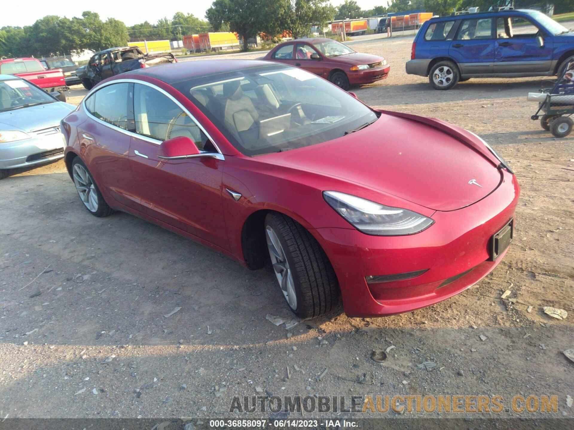 5YJ3E1EA4JF032135 TESLA MODEL 3 2018