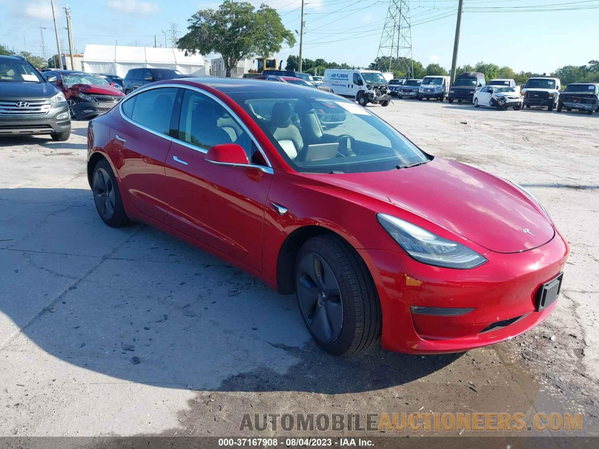 5YJ3E1EA4JF051395 TESLA MODEL 3 2018