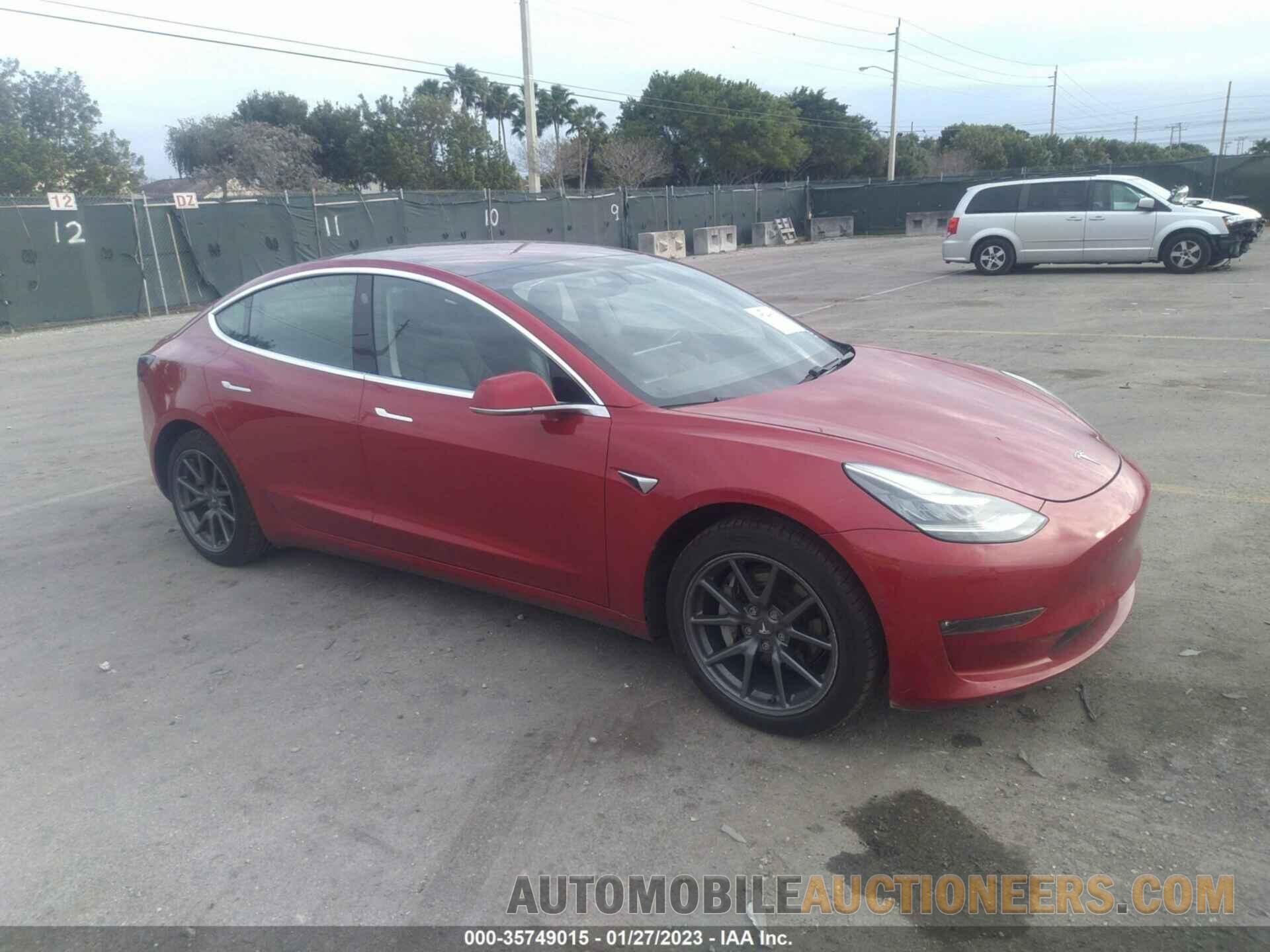 5YJ3E1EA4JF058170 TESLA MODEL 3 2018