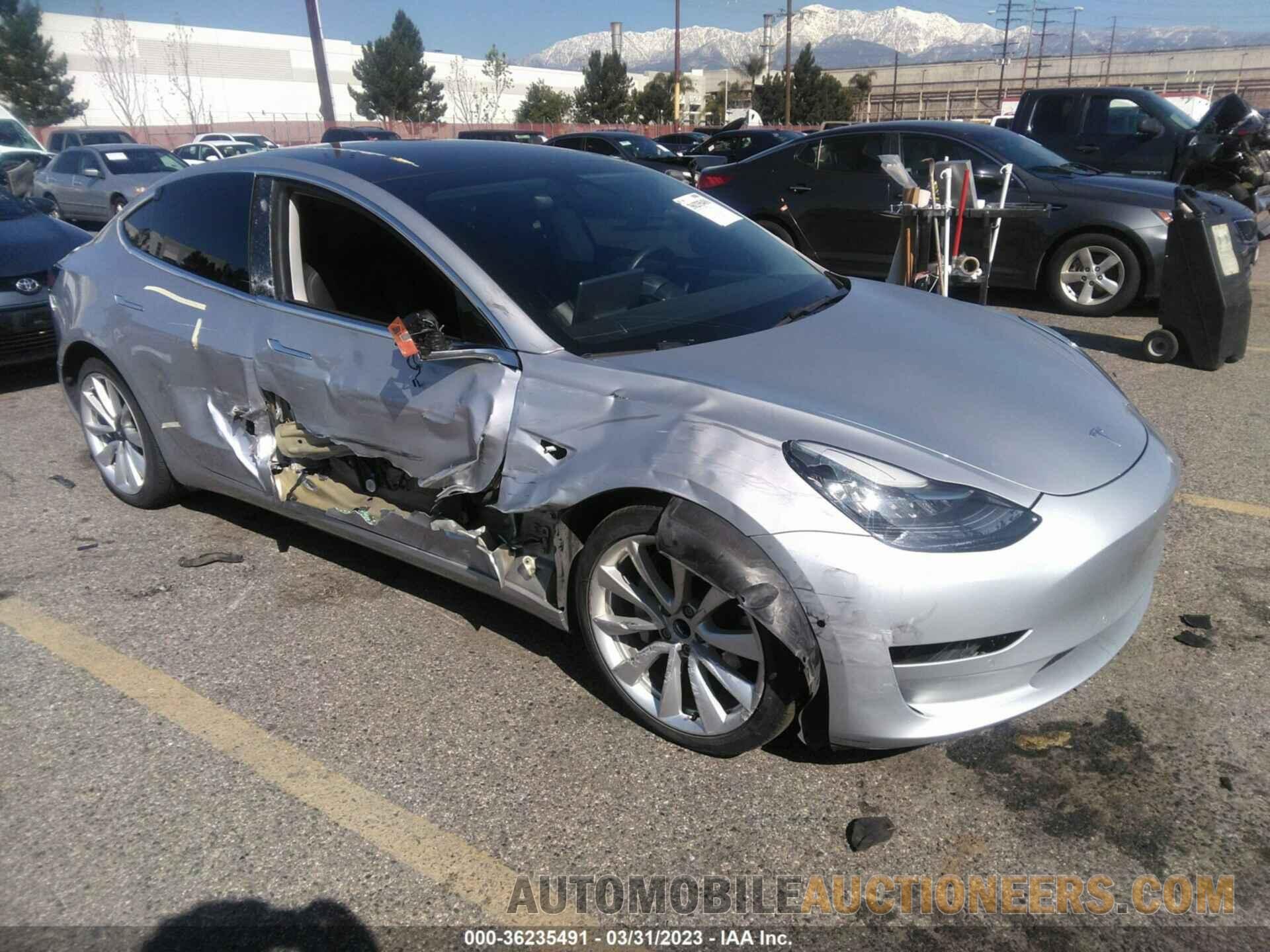 5YJ3E1EA4JF060825 TESLA MODEL 3 2018