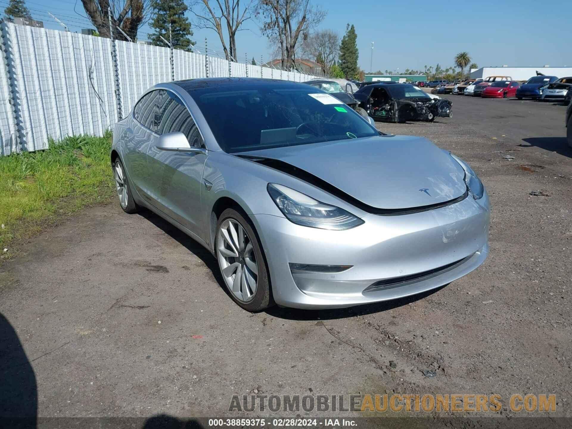 5YJ3E1EA4JF061313 TESLA MODEL 3 2018