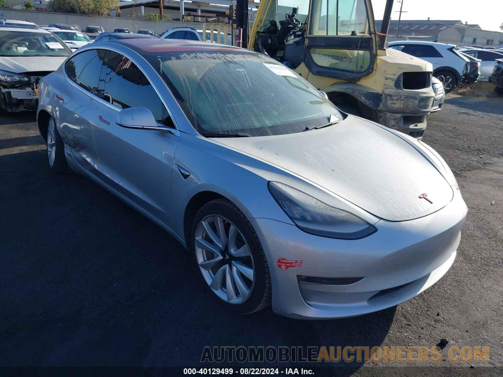 5YJ3E1EA4JF098457 TESLA MODEL 3 2018