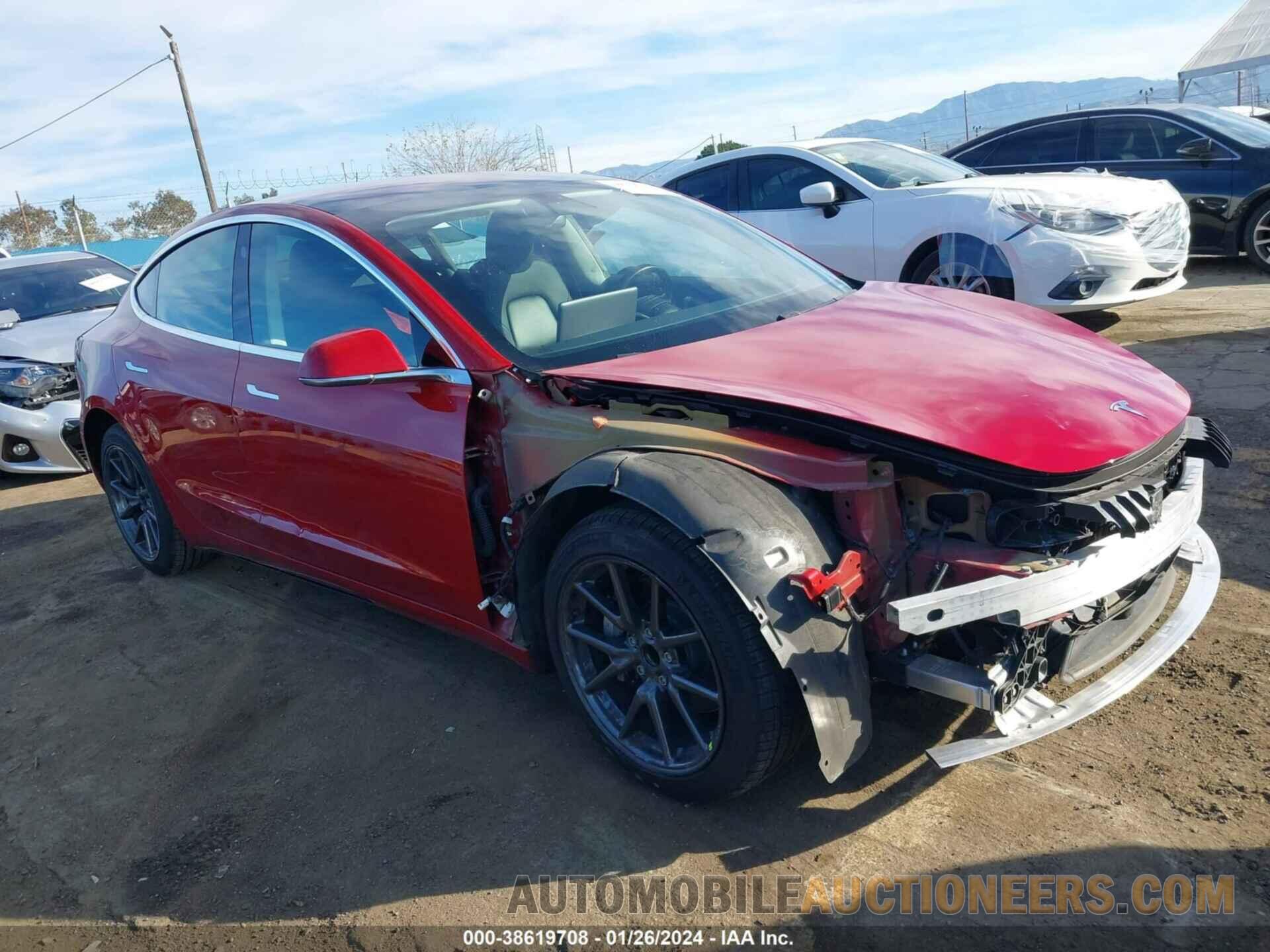 5YJ3E1EA4KF305625 TESLA MODEL 3 2019