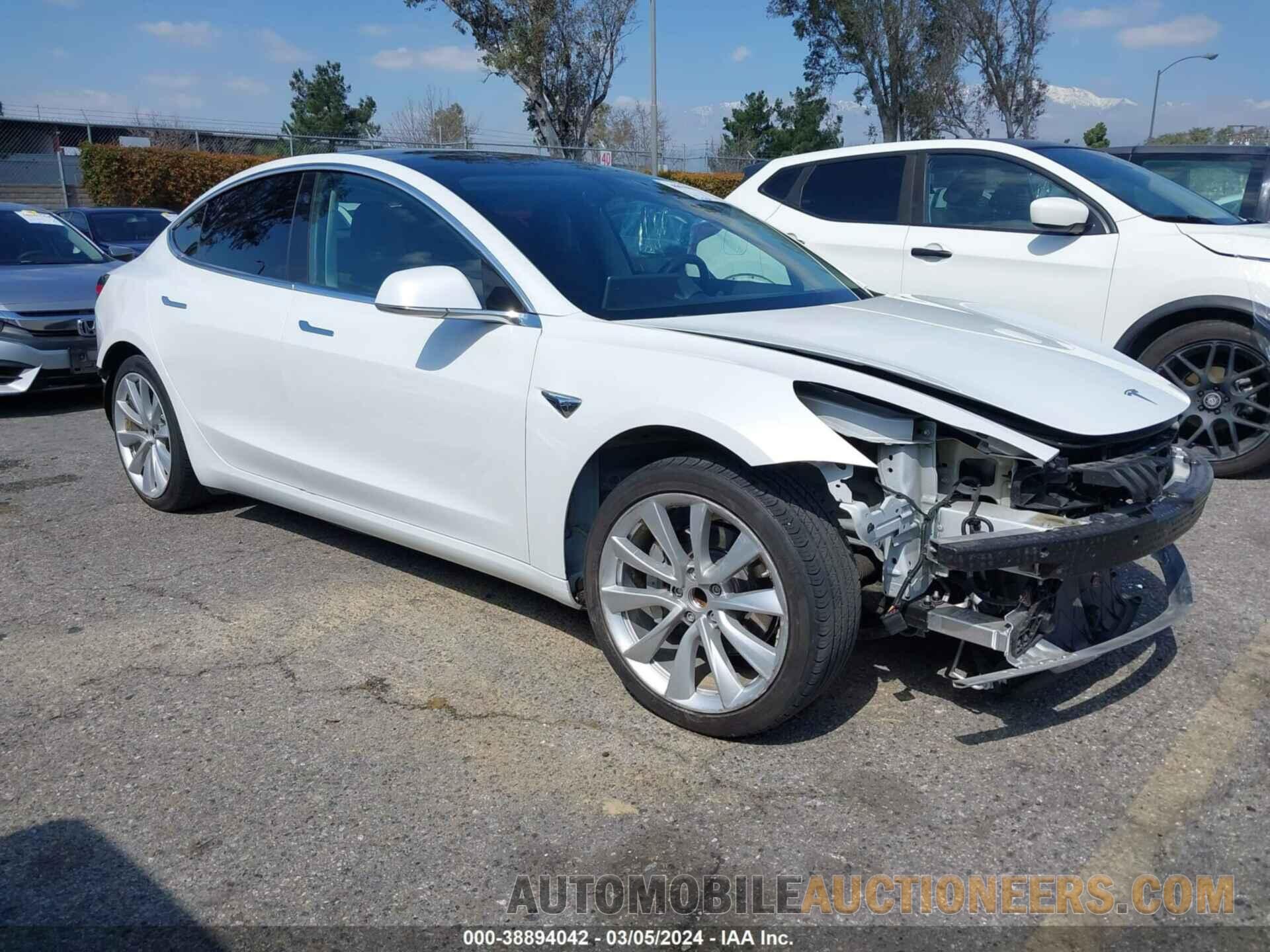 5YJ3E1EA4KF412996 TESLA MODEL 3 2019