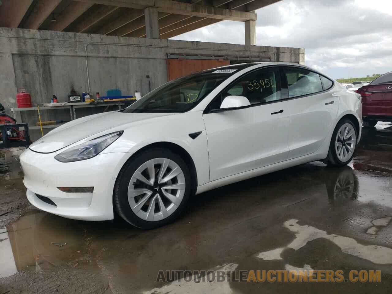 5YJ3E1EA4MF020894 TESLA MODEL 3 2021