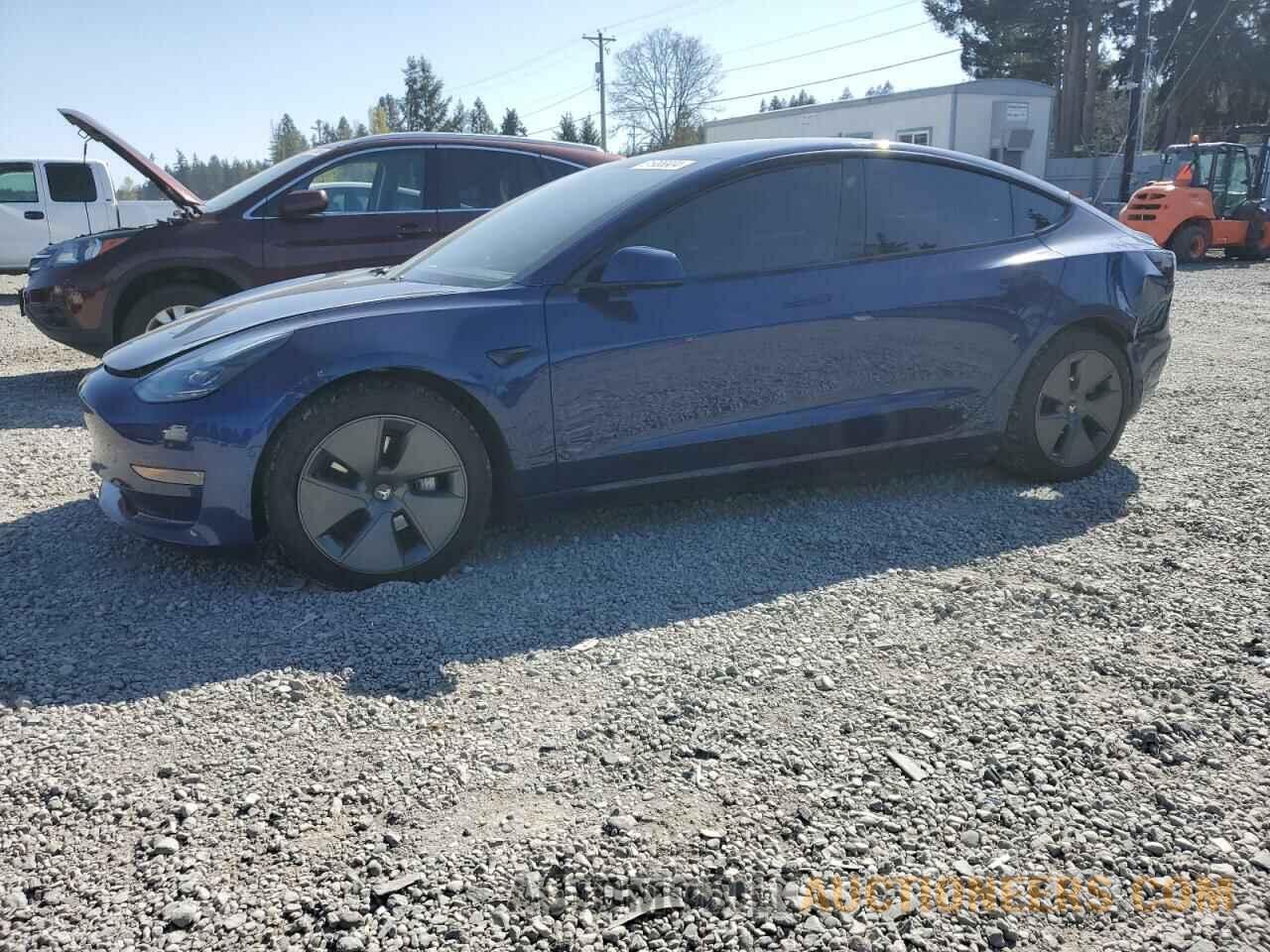 5YJ3E1EA4MF023729 TESLA MODEL 3 2021