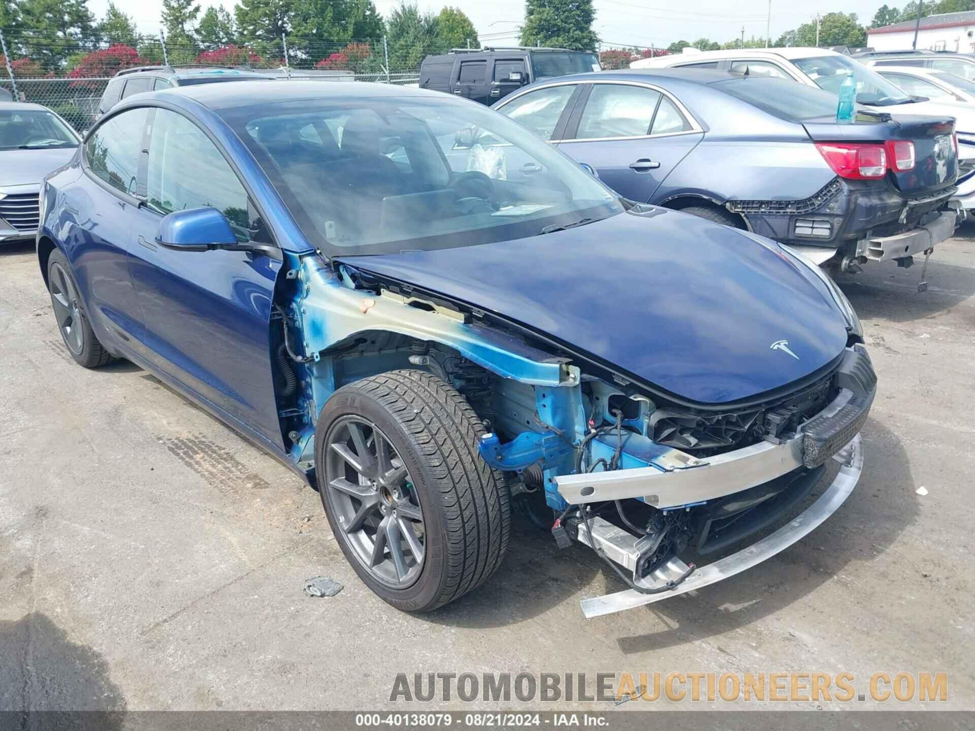 5YJ3E1EA4MF029000 TESLA MODEL 3 2021