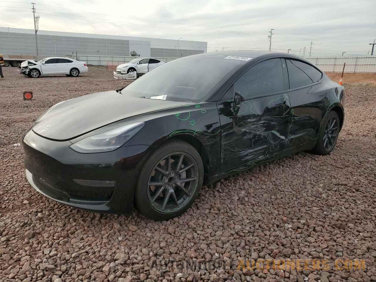 5YJ3E1EA4MF029188 TESLA MODEL 3 2021