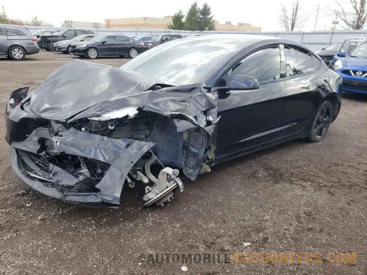 5YJ3E1EA4MF031216 TESLA MODEL 3 2021