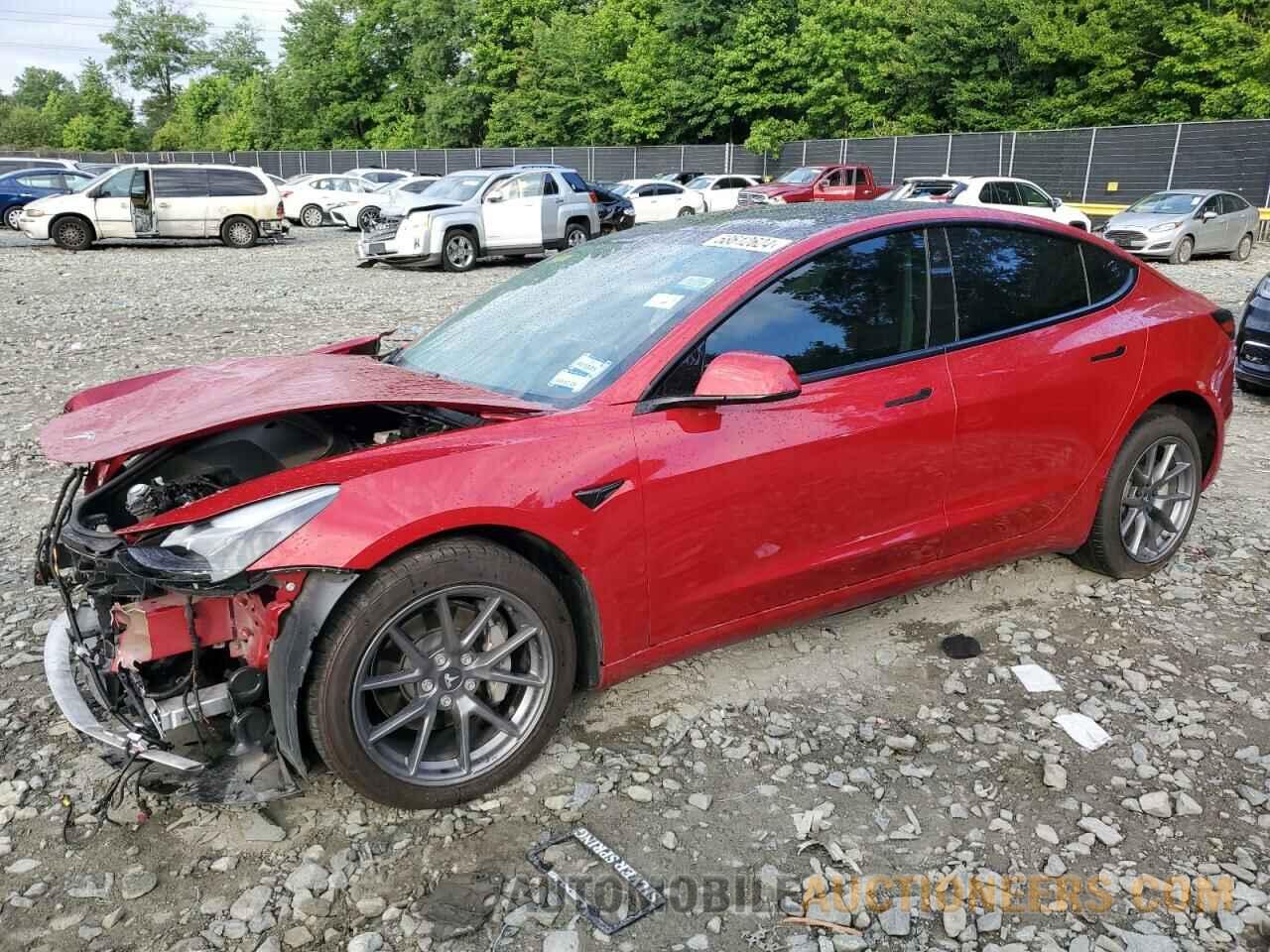 5YJ3E1EA4MF042992 TESLA MODEL 3 2021