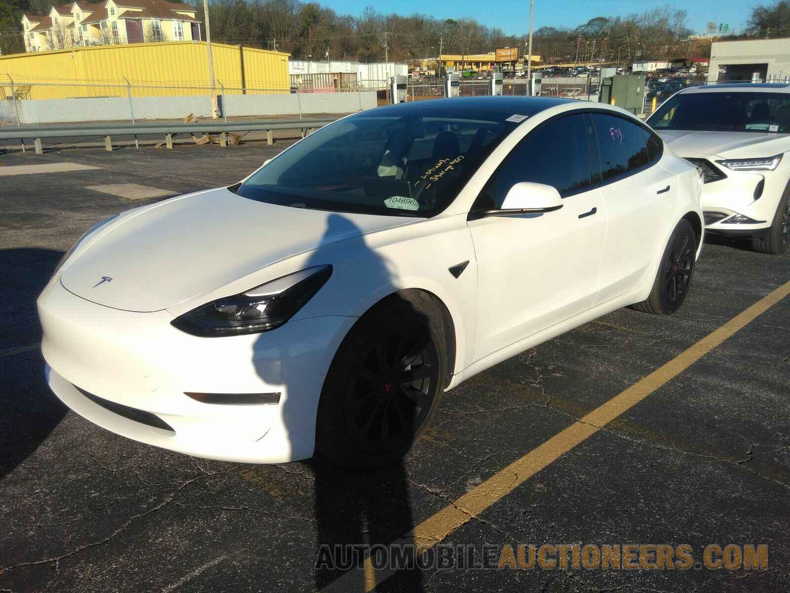 5YJ3E1EA4MF051420 Tesla Model 3 2021