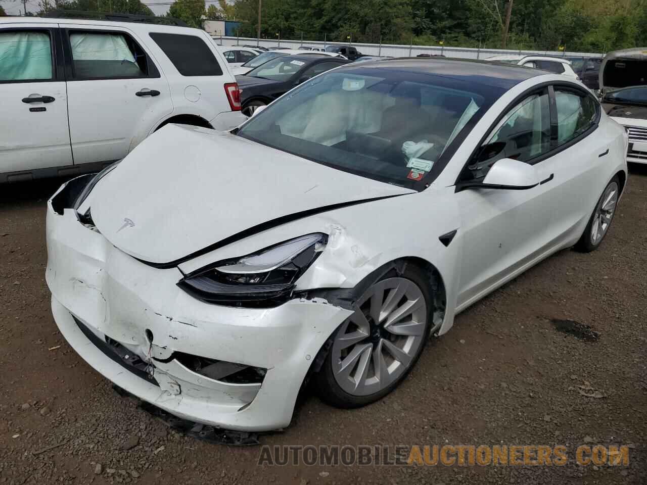 5YJ3E1EA4MF054298 TESLA MODEL 3 2021