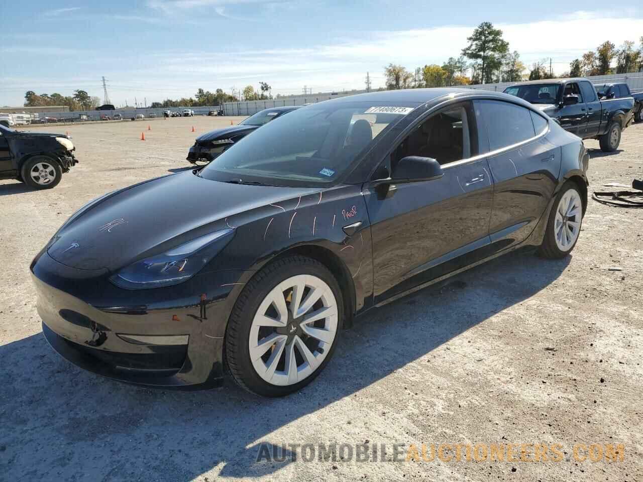 5YJ3E1EA4MF061493 TESLA MODEL 3 2021