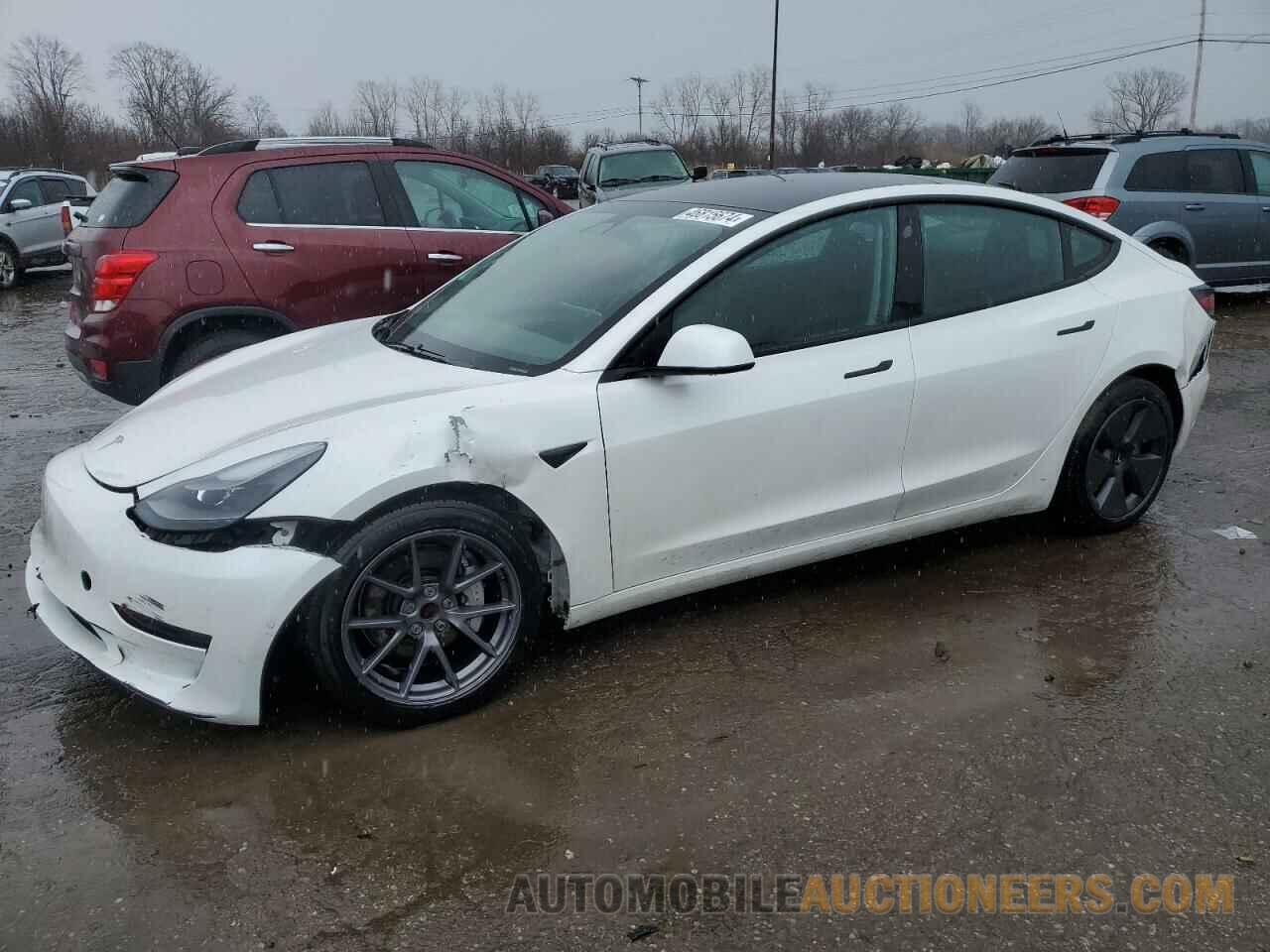 5YJ3E1EA4MF077337 TESLA MODEL 3 2021