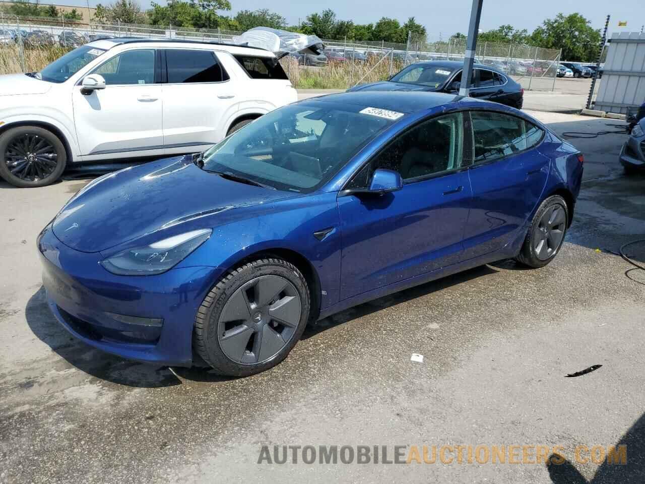 5YJ3E1EA4MF086085 TESLA MODEL 3 2021