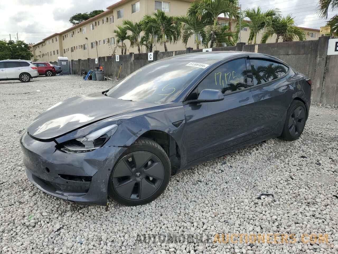 5YJ3E1EA4MF090671 TESLA MODEL 3 2021