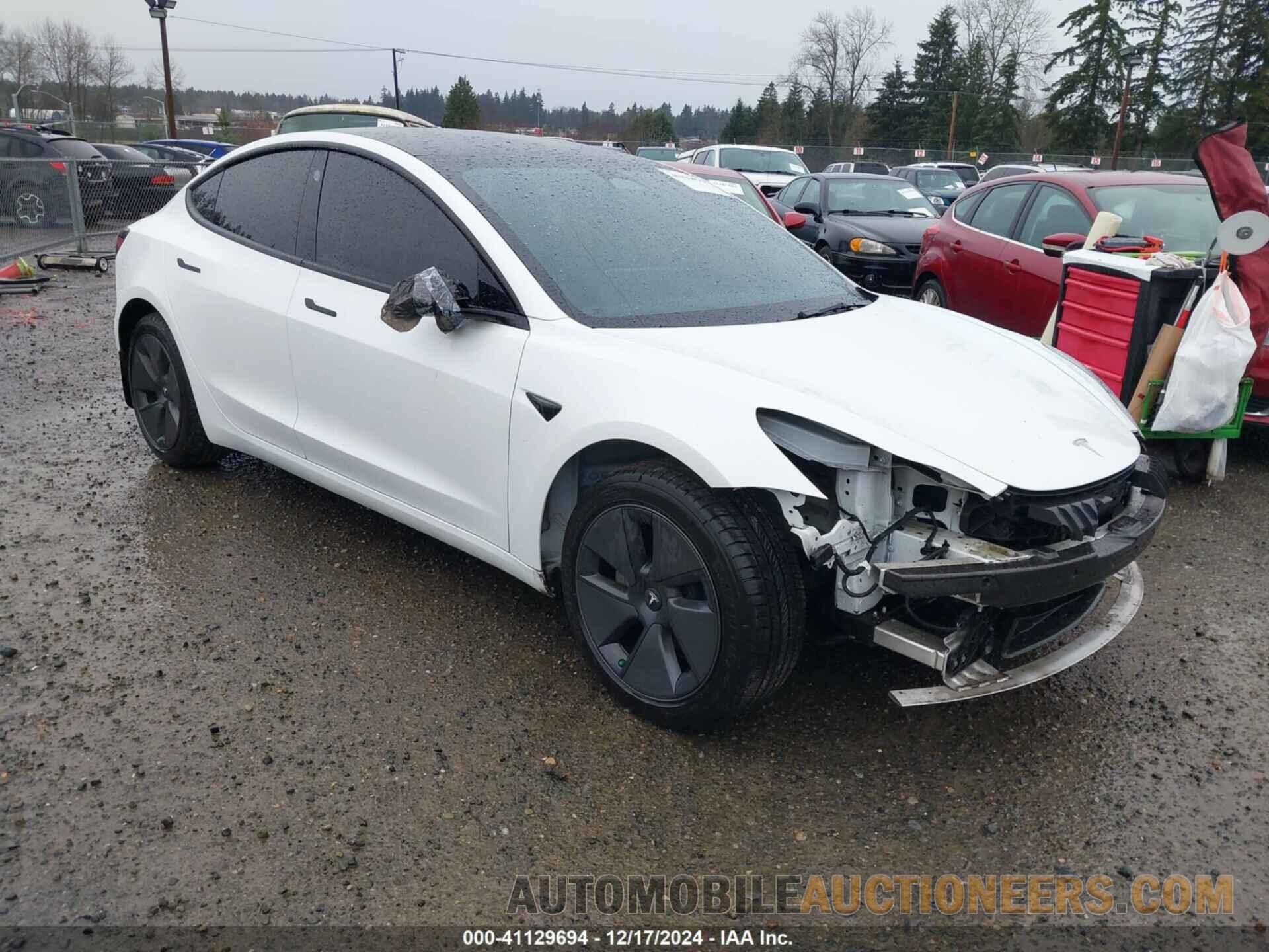 5YJ3E1EA4MF091139 TESLA MODEL 3 2021