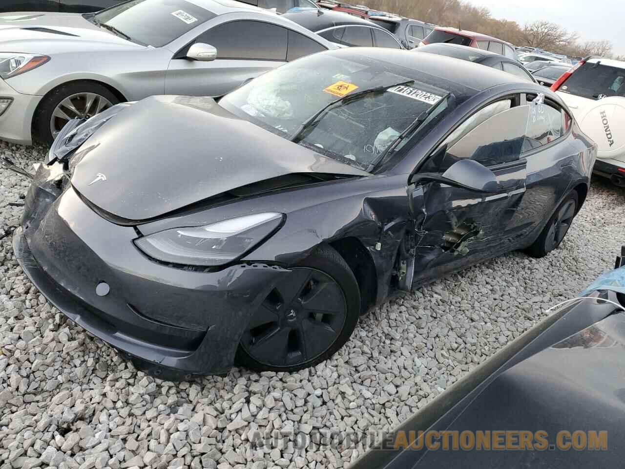 5YJ3E1EA4MF093473 TESLA MODEL 3 2021