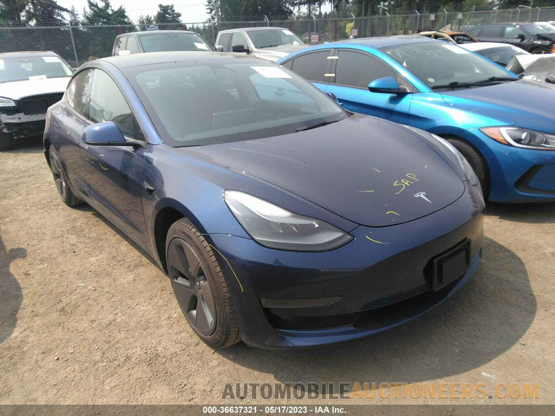 5YJ3E1EA4MF094509 TESLA MODEL 3 2021