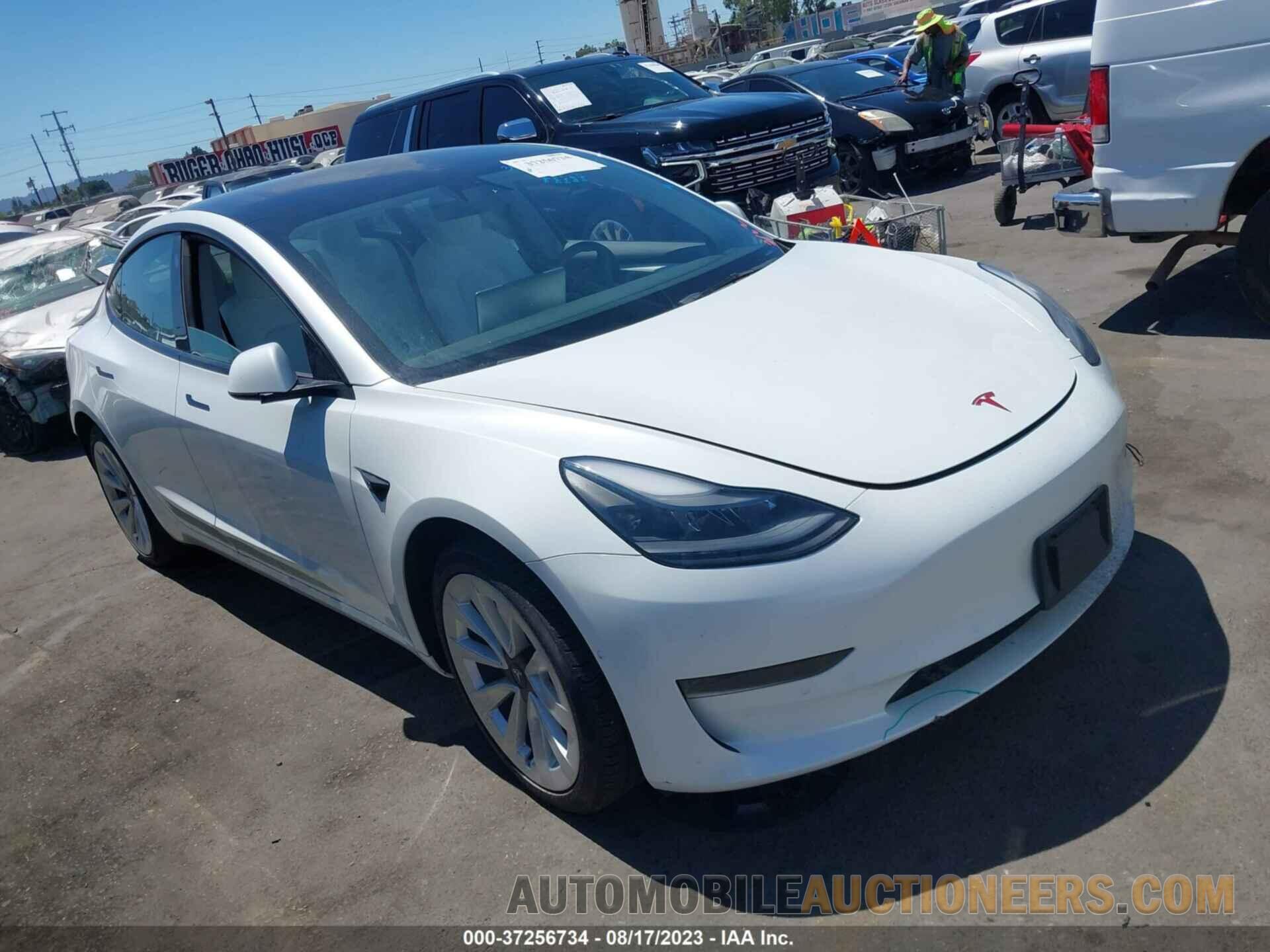 5YJ3E1EA4MF097233 TESLA MODEL 3 2021