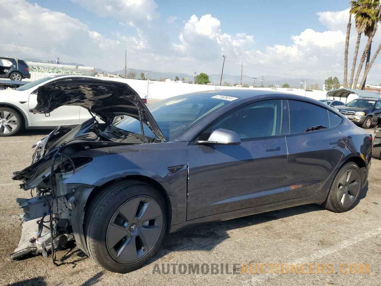 5YJ3E1EA4MF098222 TESLA MODEL 3 2021