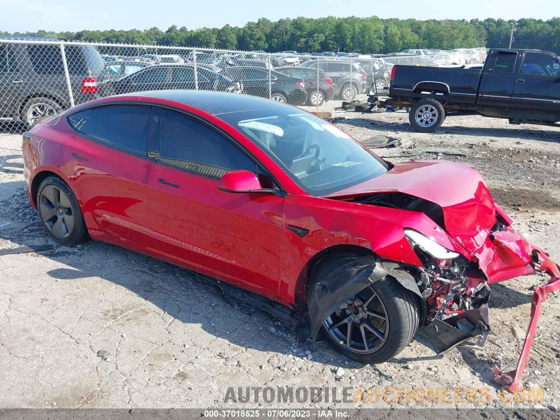 5YJ3E1EA4MF099760 TESLA MODEL 3 2021