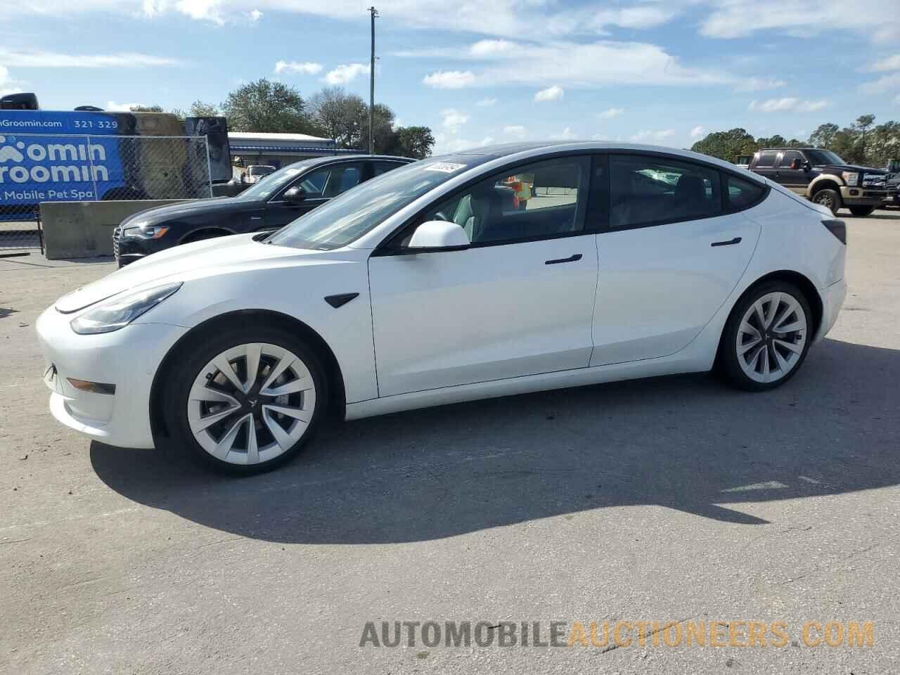 5YJ3E1EA4MF838500 TESLA MODEL 3 2021