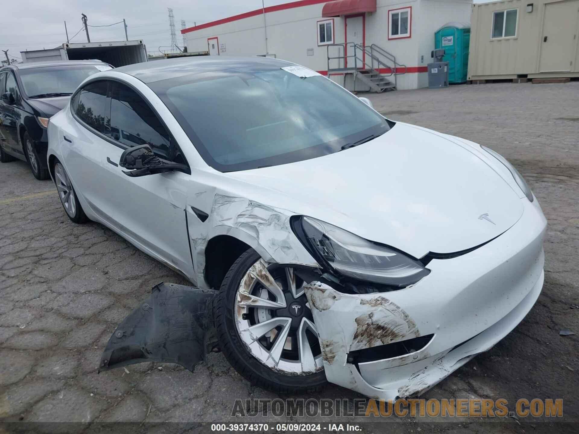 5YJ3E1EA4MF849187 TESLA MODEL 3 2021