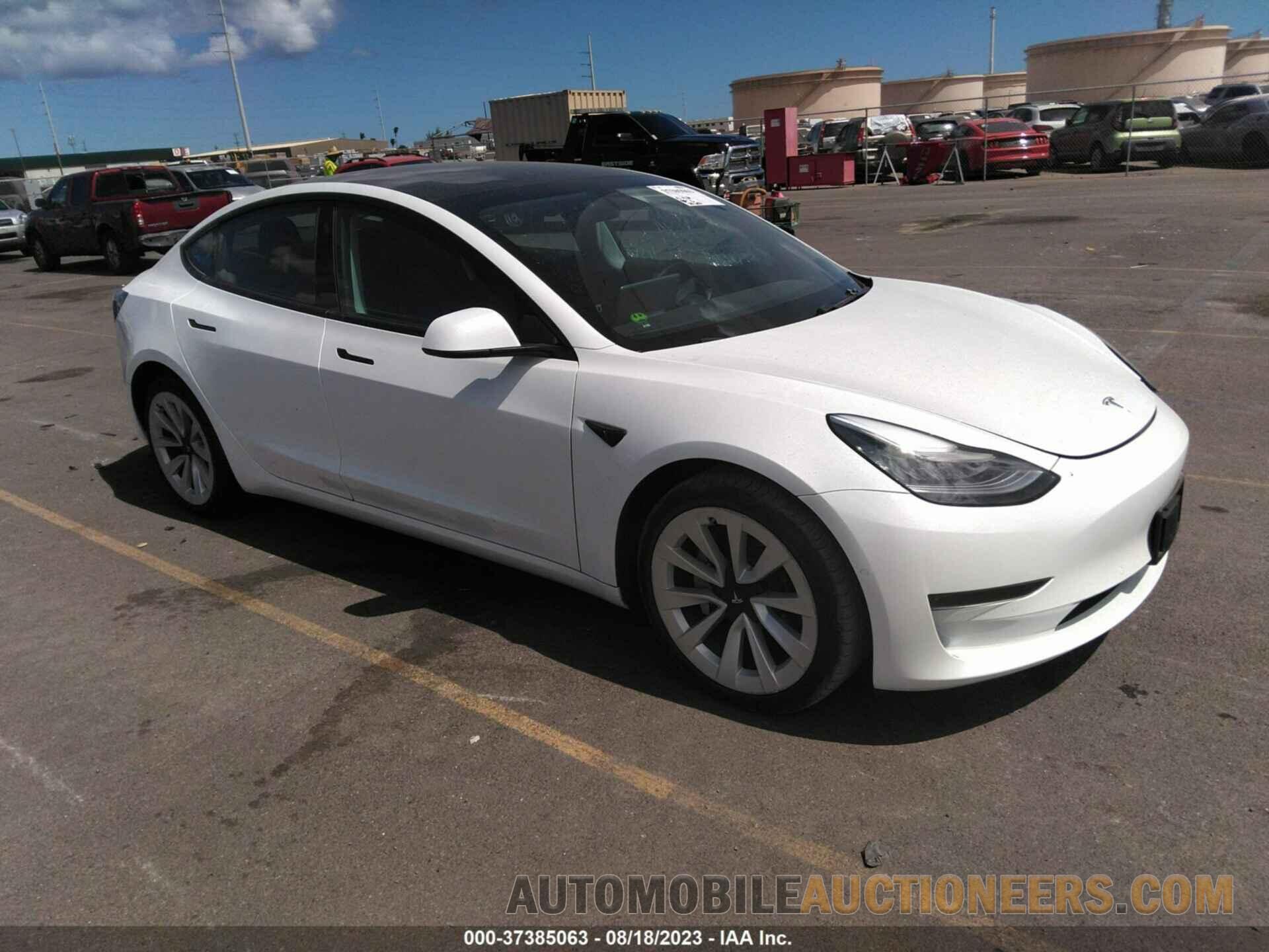 5YJ3E1EA4MF850369 TESLA MODEL 3 2021