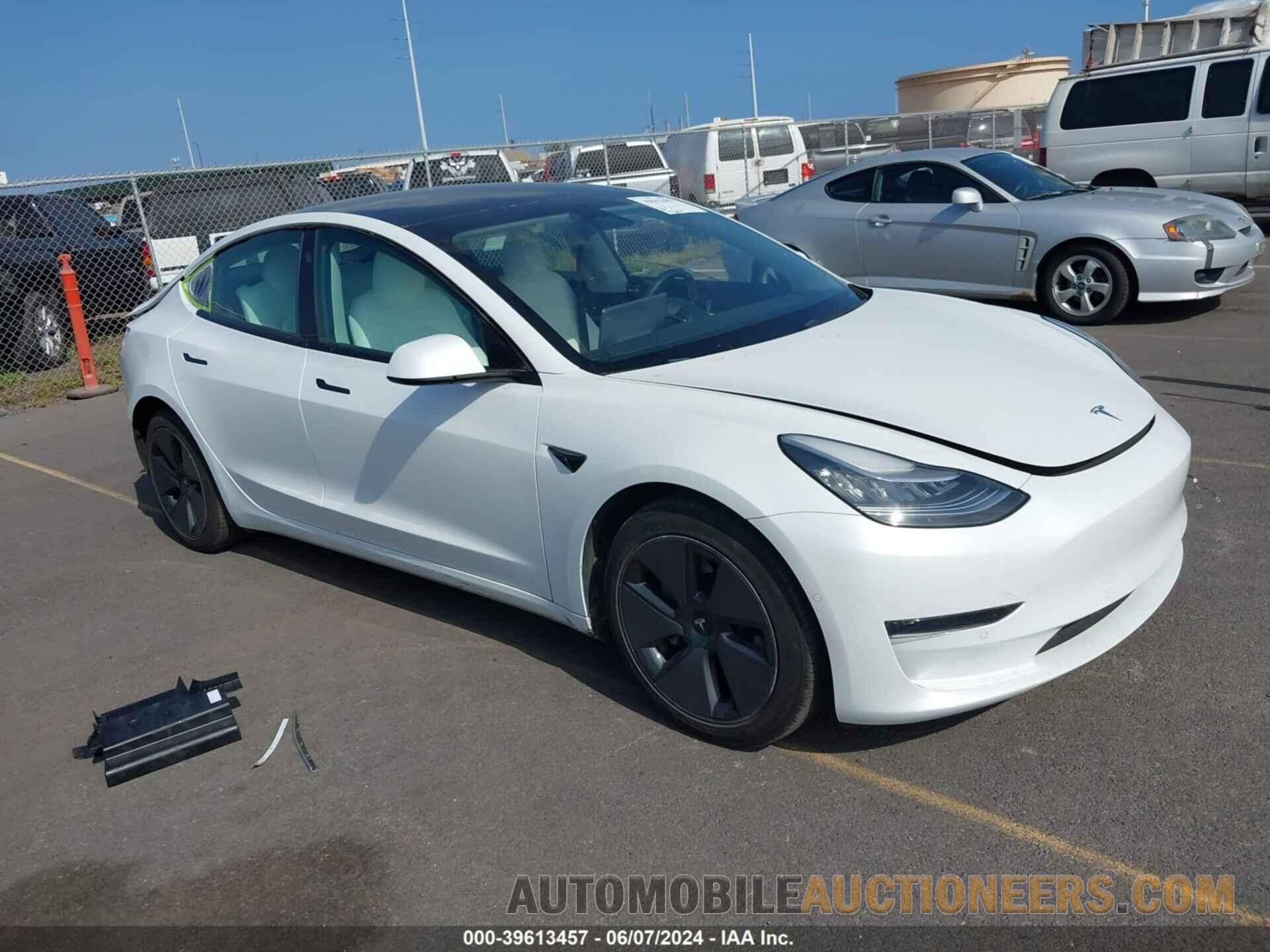 5YJ3E1EA4MF851828 TESLA MODEL 3 2021