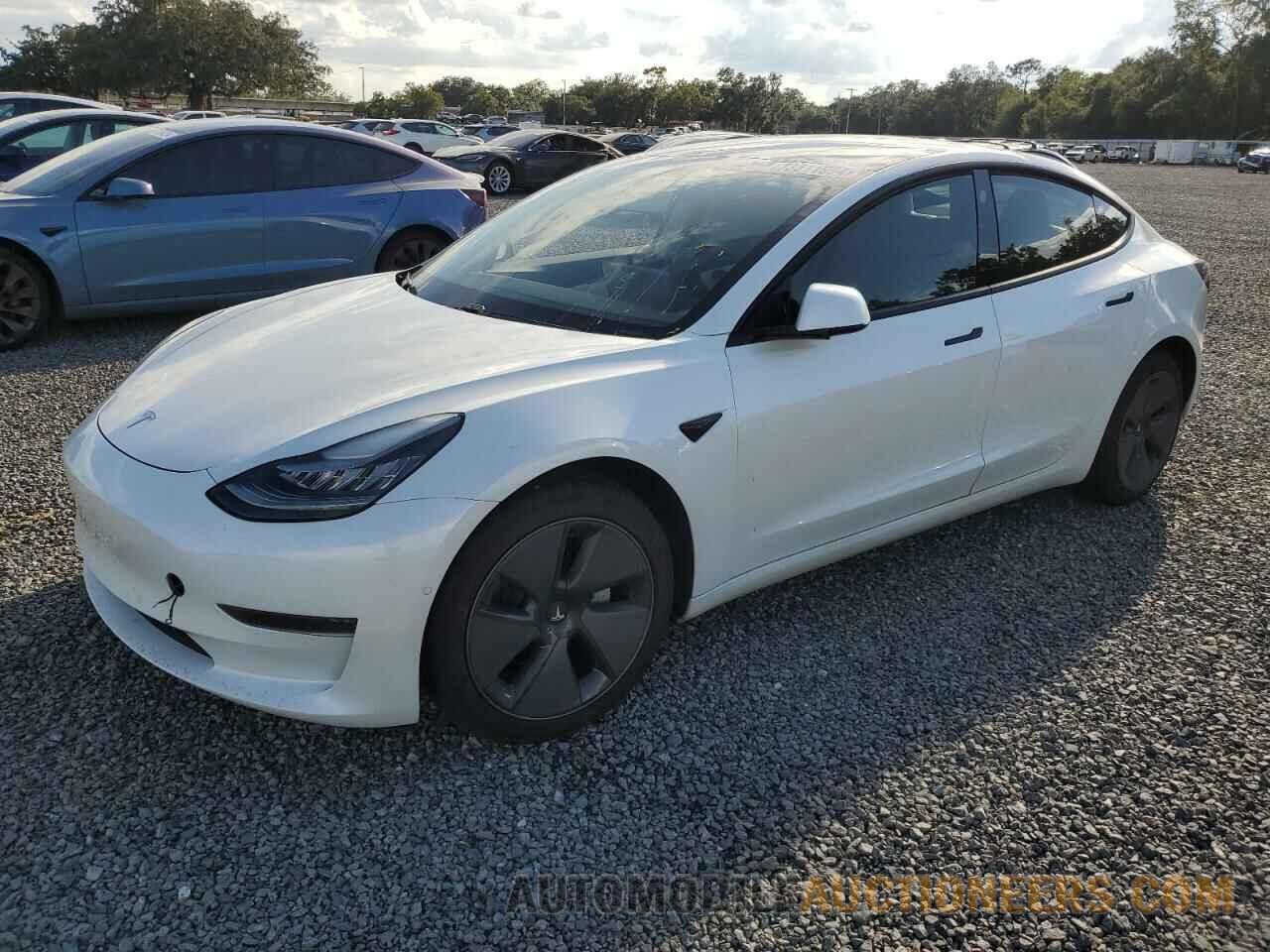 5YJ3E1EA4MF853756 TESLA MODEL 3 2021