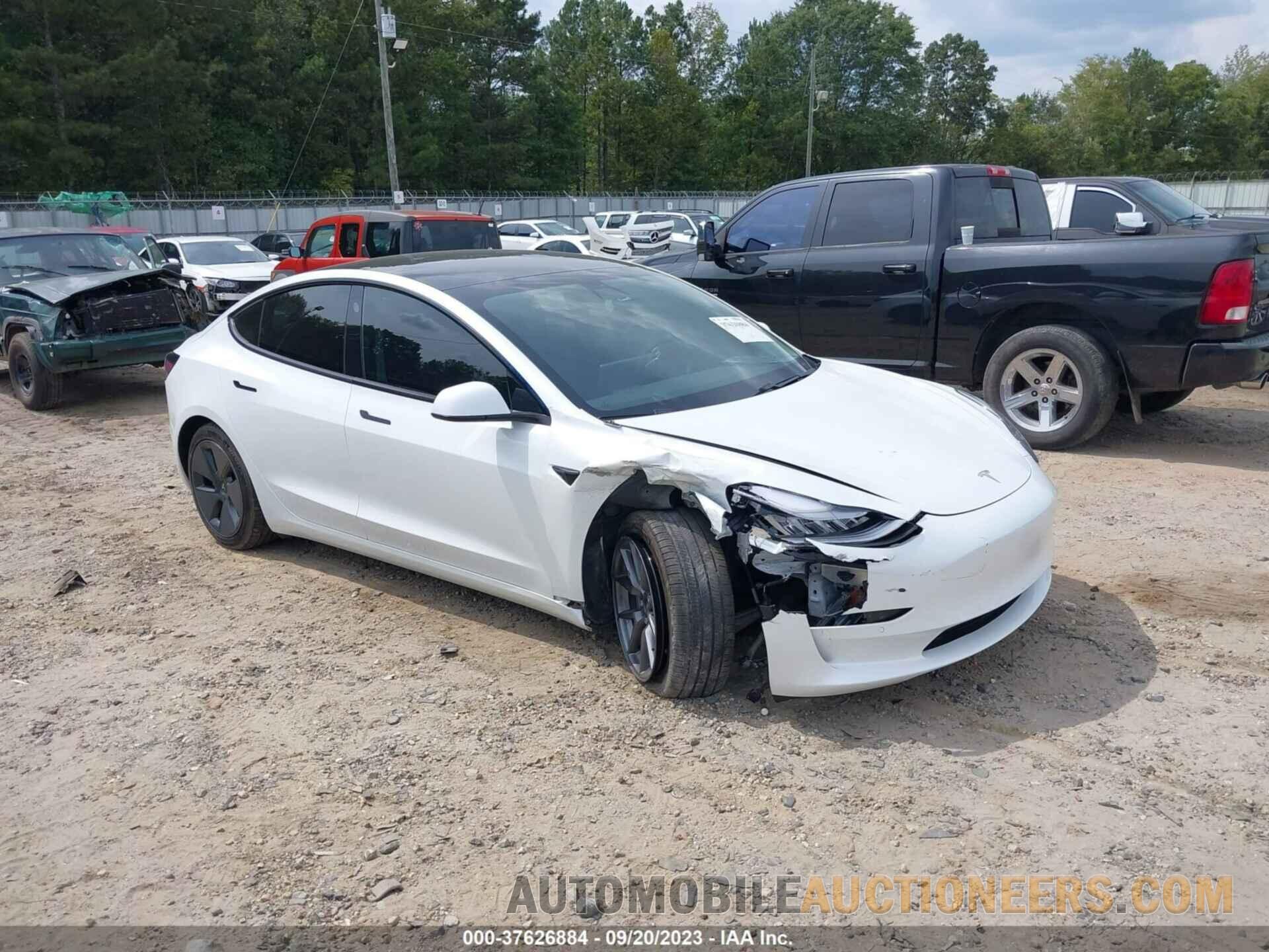 5YJ3E1EA4MF855023 TESLA MODEL 3 2021