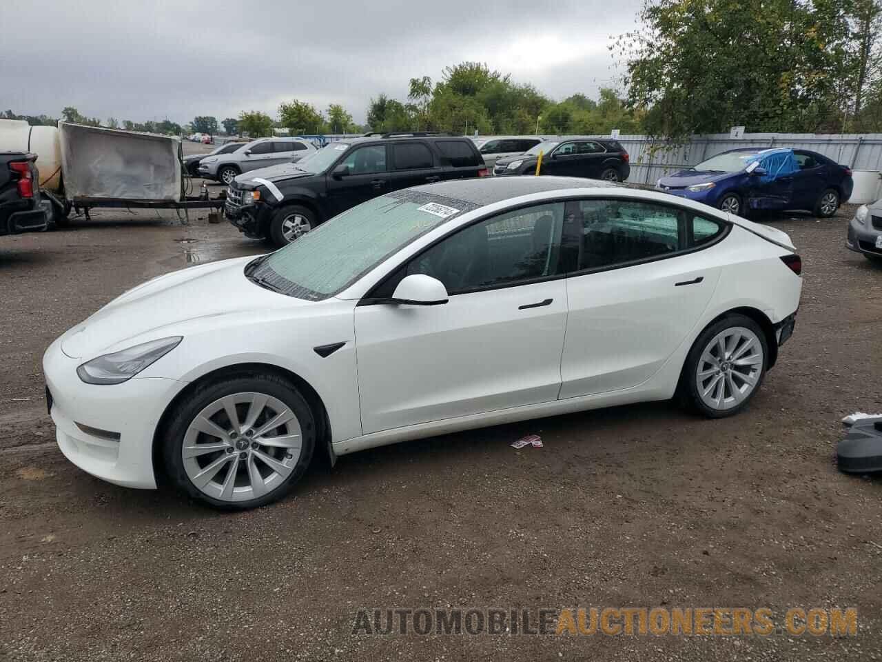 5YJ3E1EA4MF856544 TESLA MODEL 3 2021