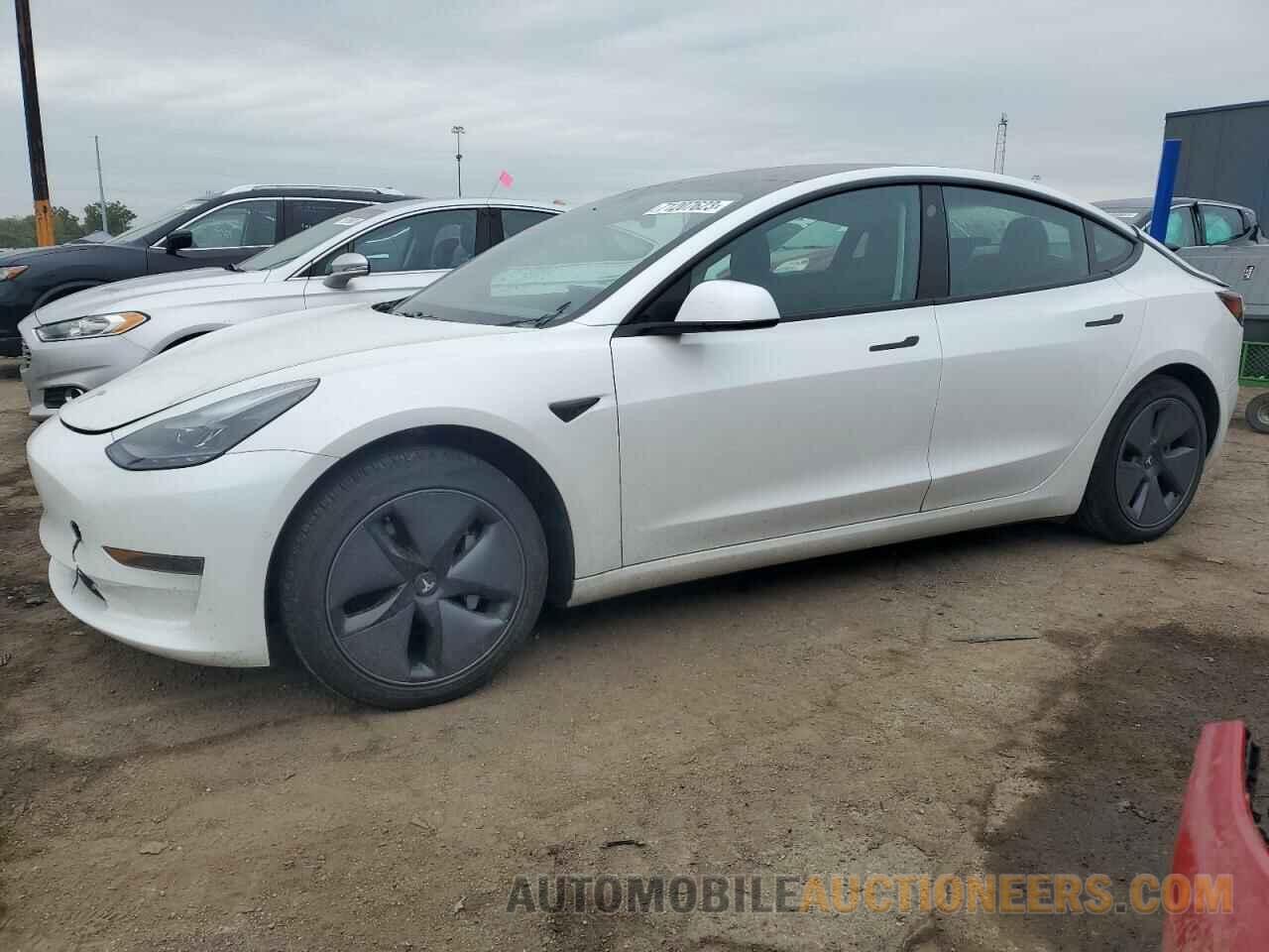 5YJ3E1EA4MF866619 TESLA MODEL 3 2021