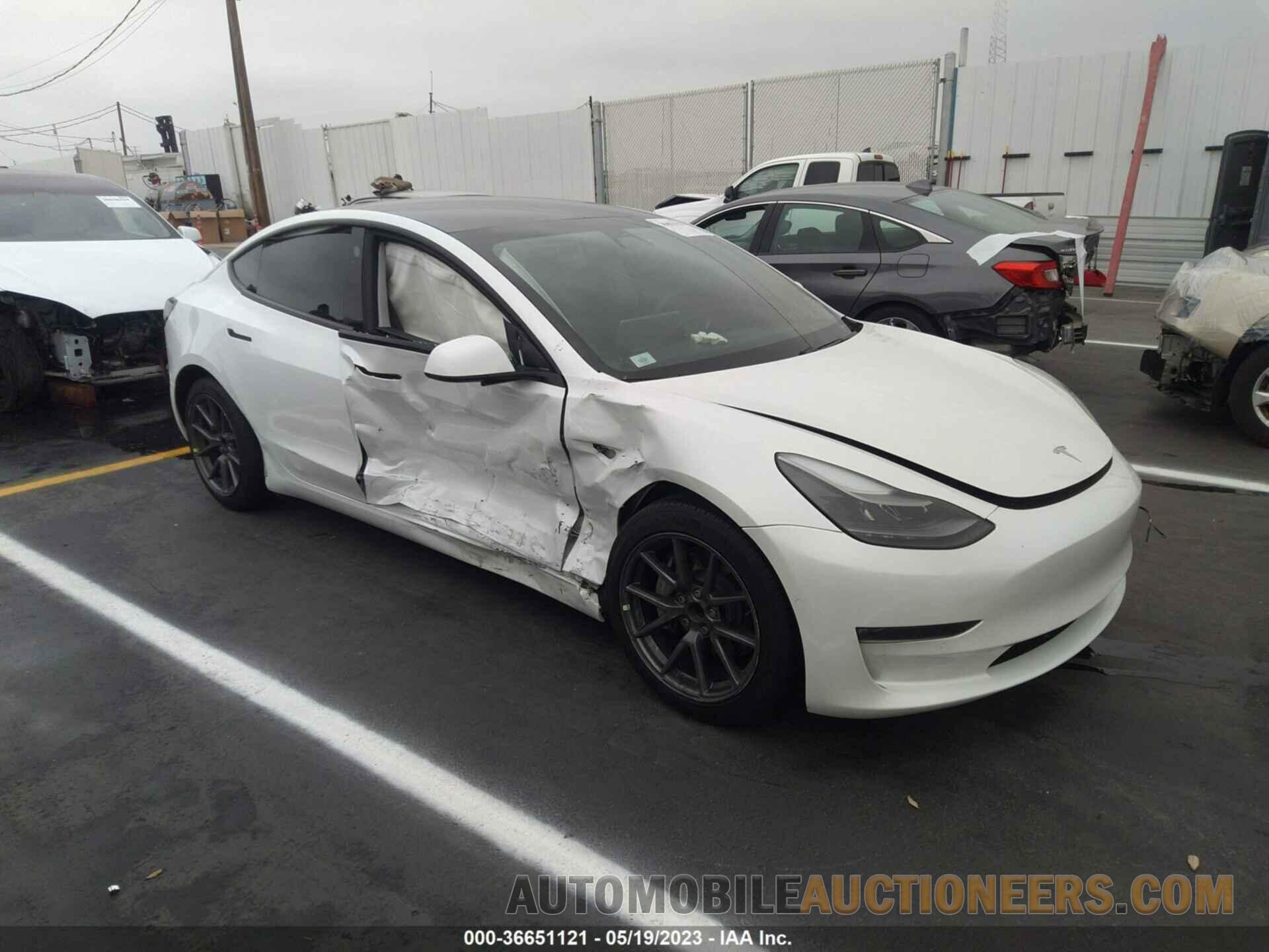 5YJ3E1EA4MF874509 TESLA MODEL 3 2021