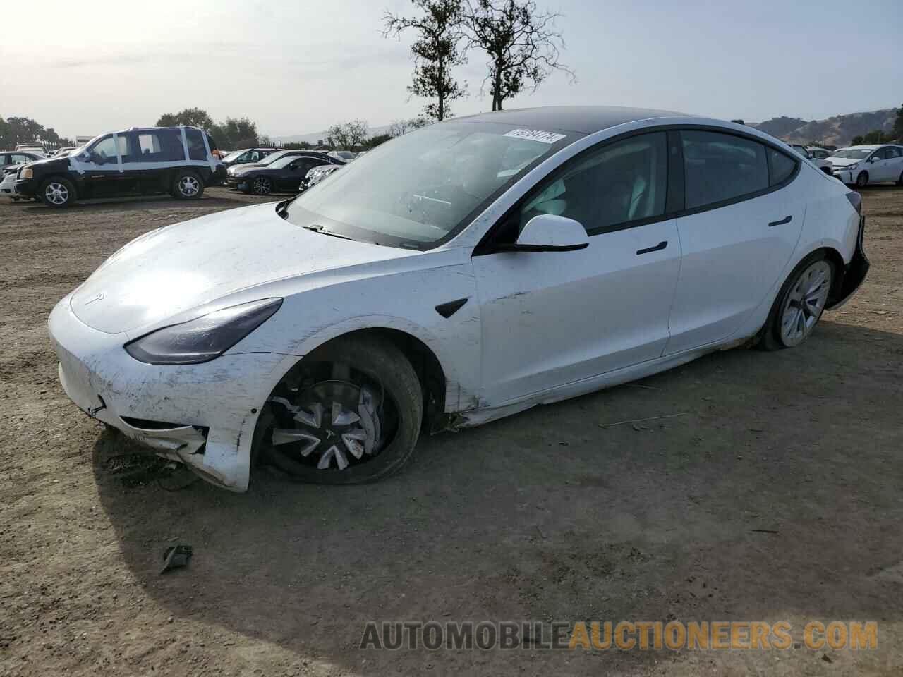 5YJ3E1EA4MF908237 TESLA MODEL 3 2021