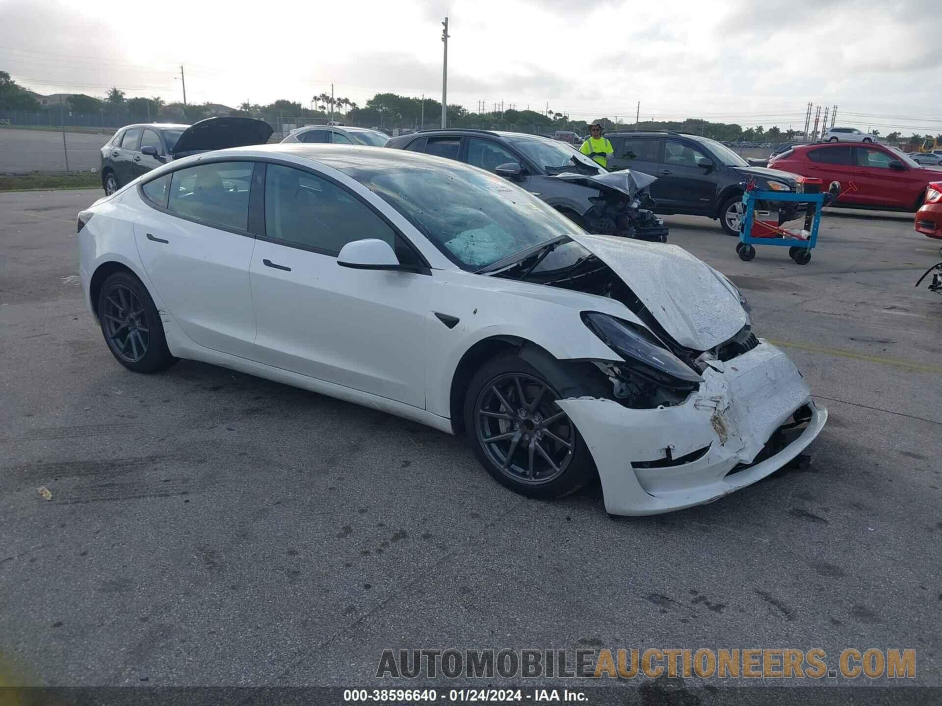 5YJ3E1EA4MF914796 TESLA MODEL 3 2021